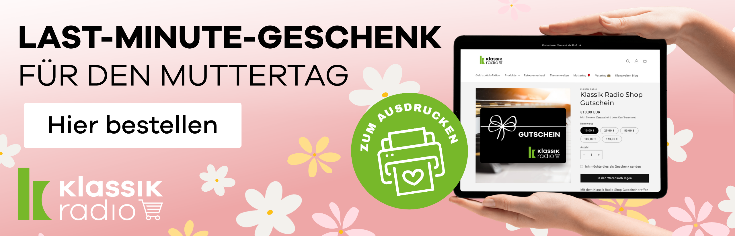 Muttertag Banner