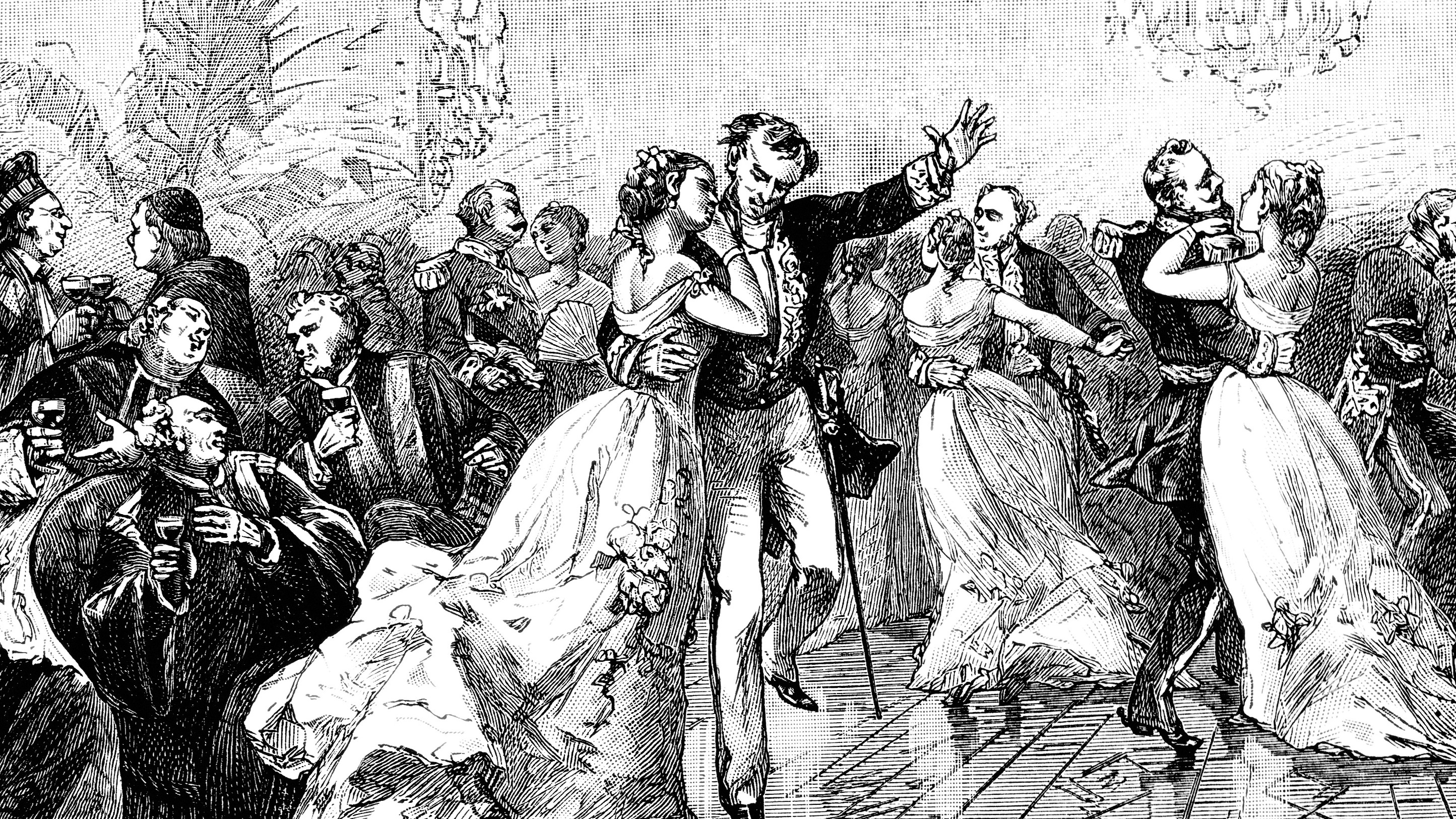 Ball im 19. Jahrhundert