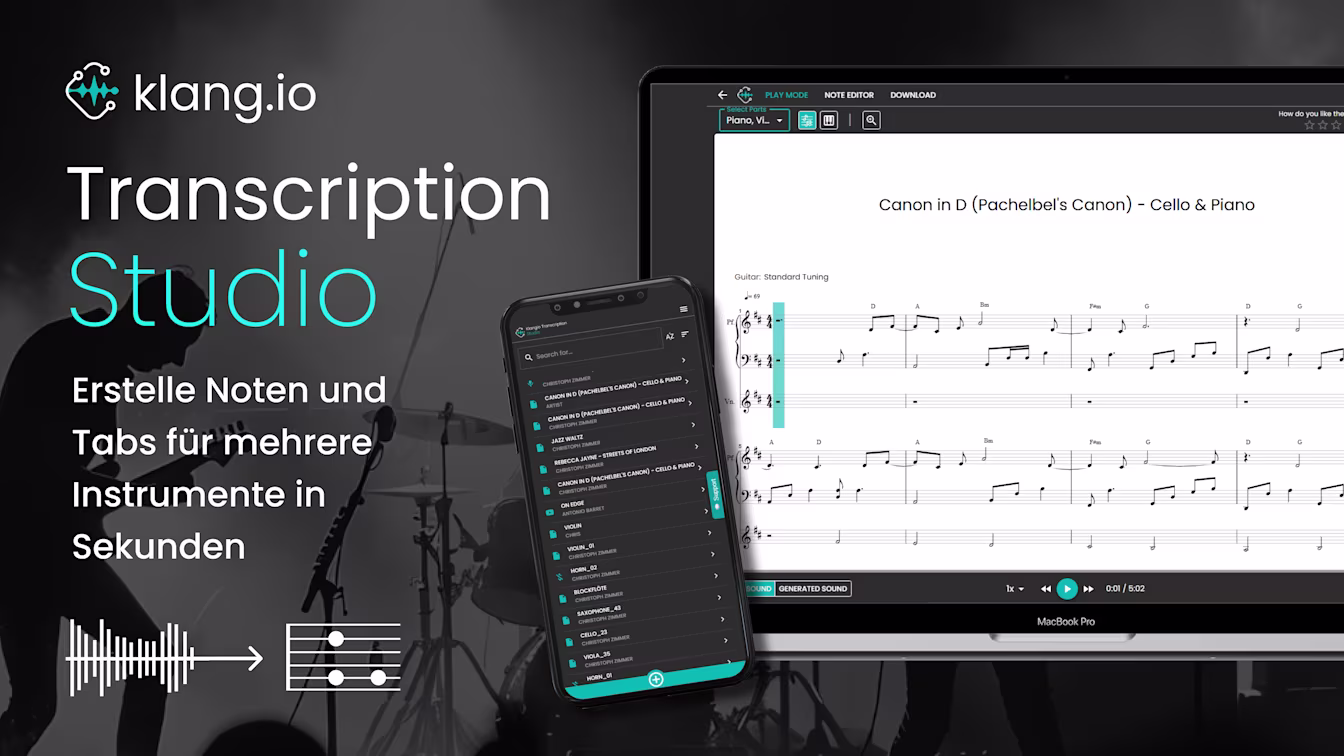 Die KI, die Orchester versteht – Klangio Klang io