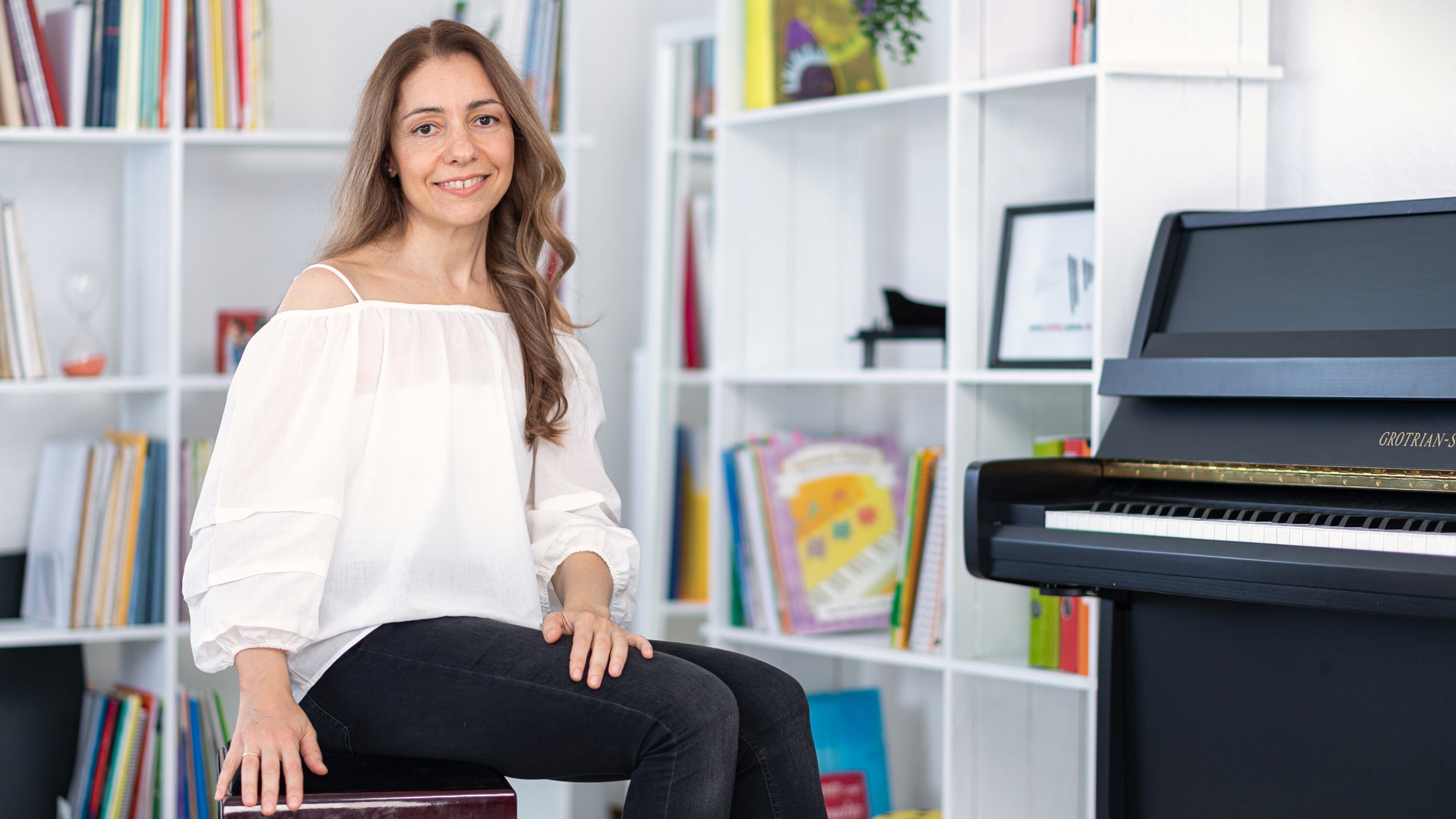 Irina Rolf am Klavier