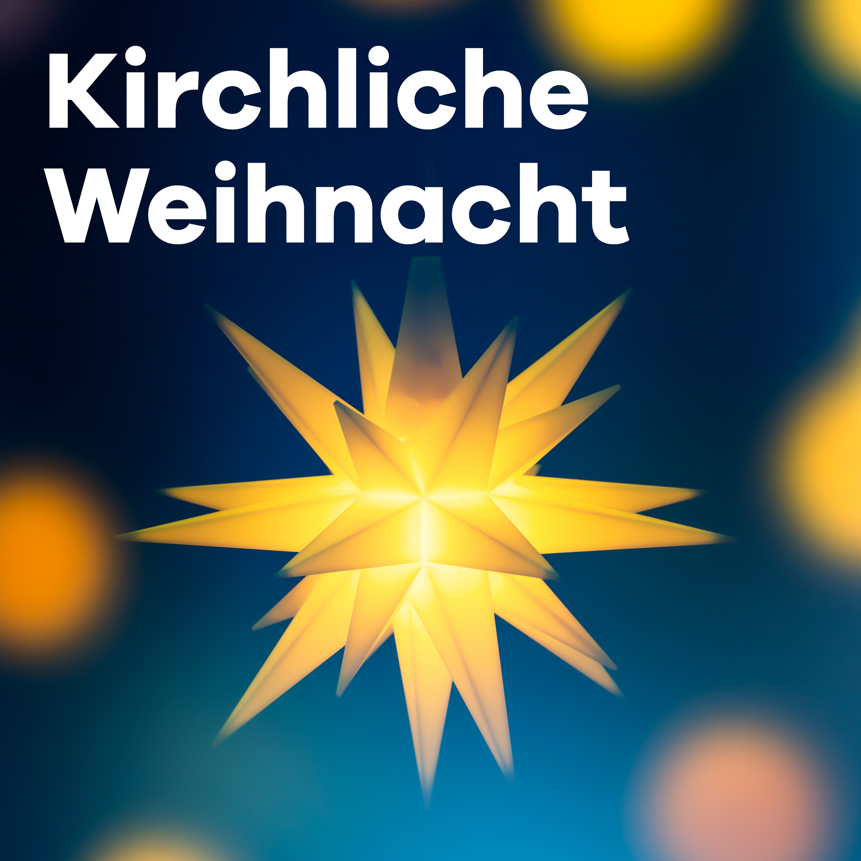 Sender „Kirchliche Weihnacht“ mit leuchtendem Weihnachtsstern.