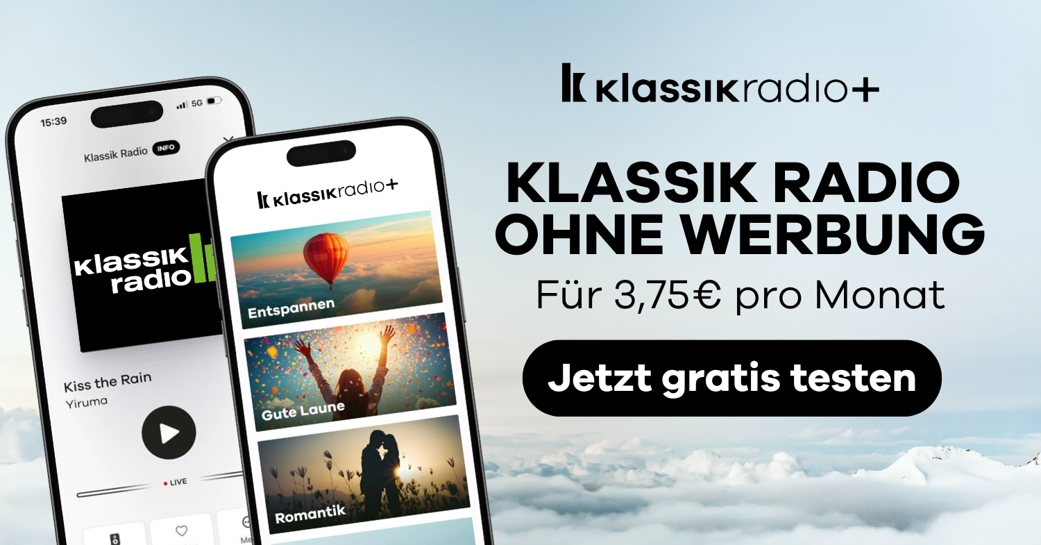 Klassik Radio ohne Werbung für 3,75€ im Monat