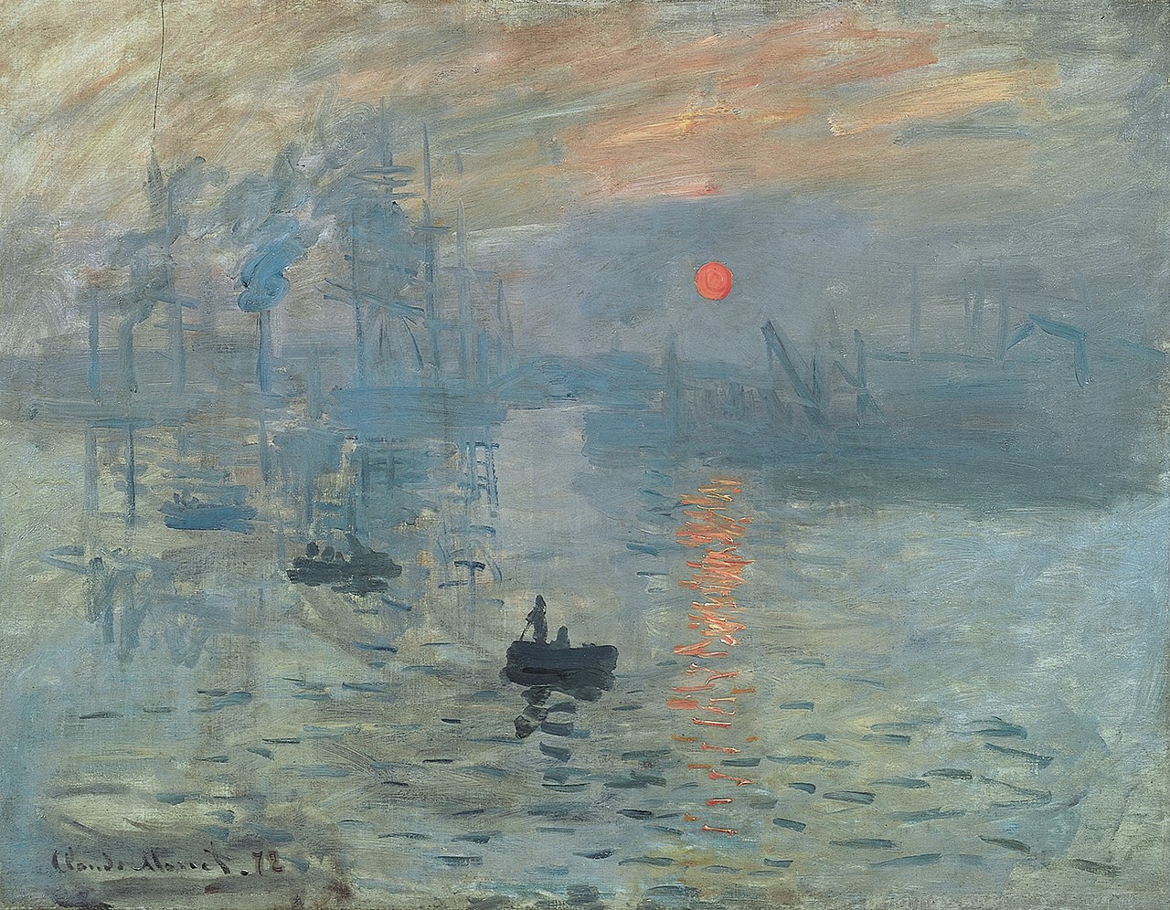 Monet - Impression, Sonnenaufgang,