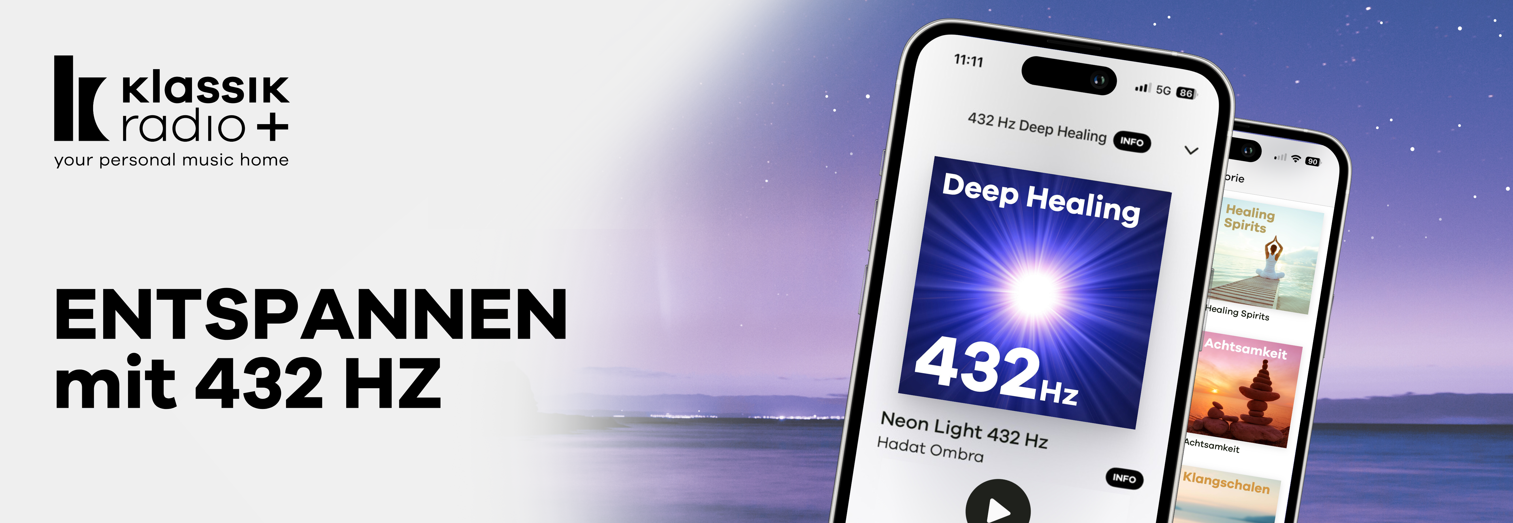 Entspannen mit 432 Hertz