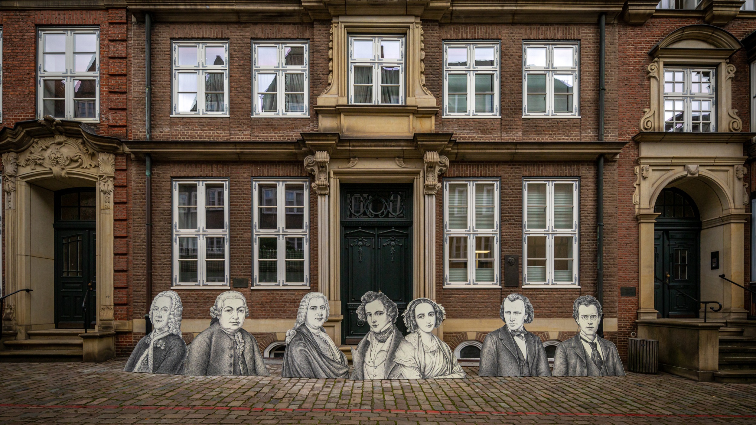 Das Komponistenquartier von außen