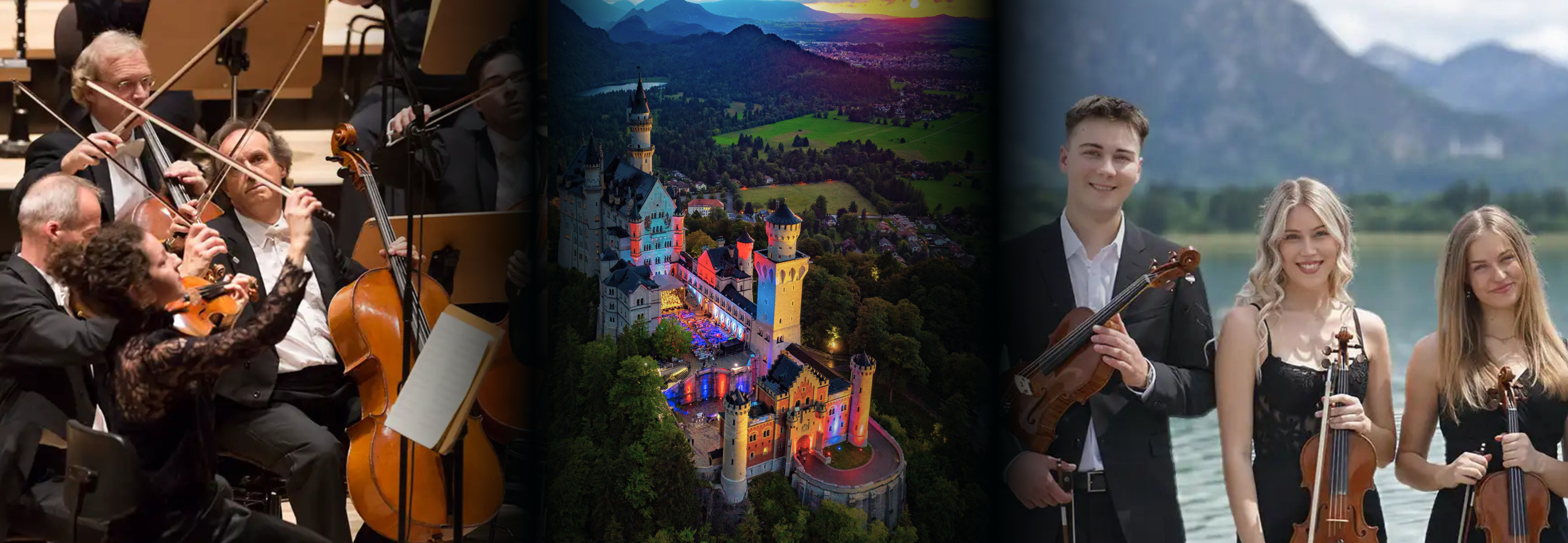 Epos. Emotionen. Ewigkeit. Konzertreihe in Neuschwanstein.