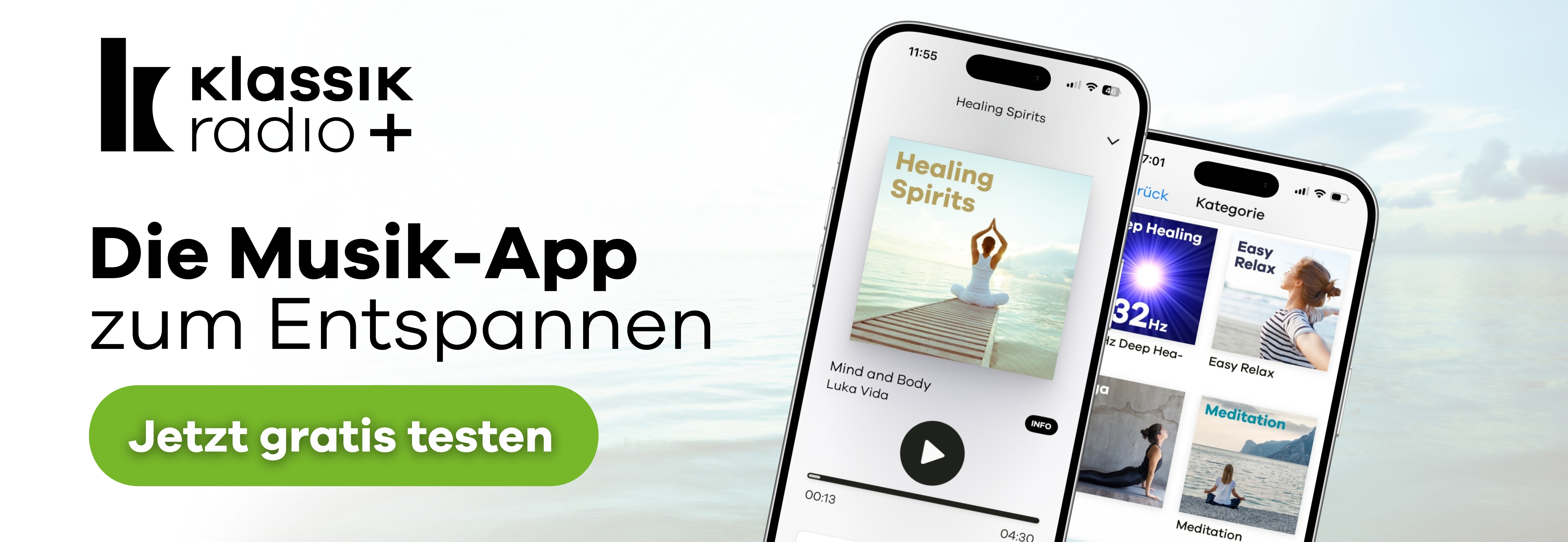Wellness Musik ohne Werbung