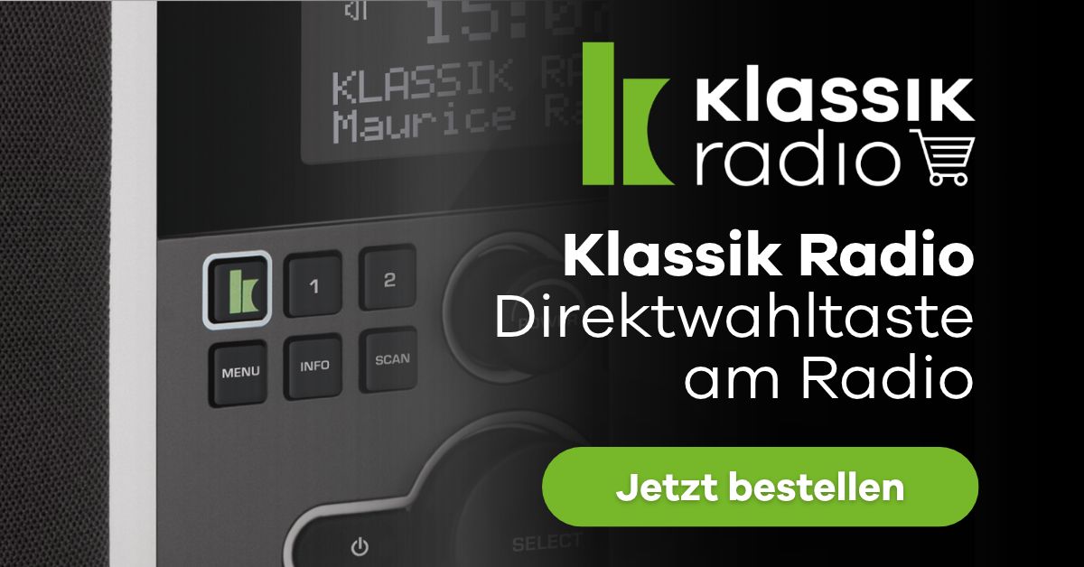 TechniSat 305 Klassik Edition mit Klassik Radio Direktwahltaste im Klassik Radio Shop