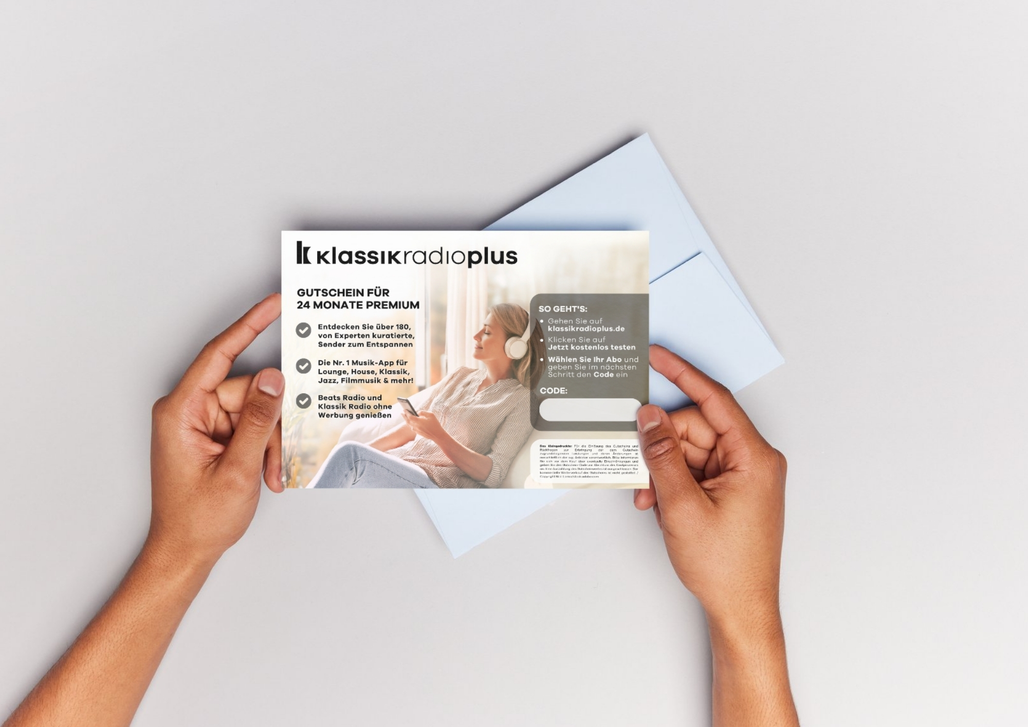 Klassik Radio Plus Geschenkgutscheine, Optik: Klassik