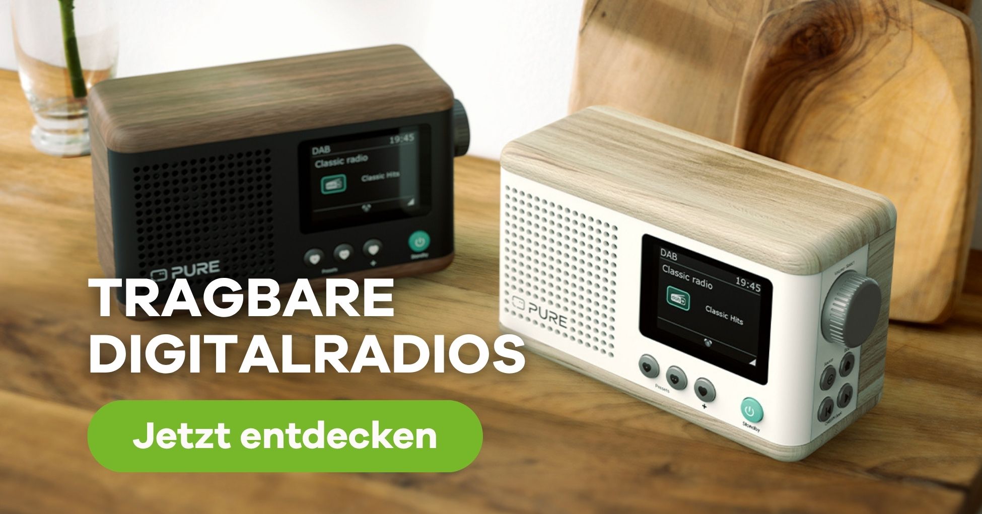 Tragbare Digitalradios - Klassik Radio Shop