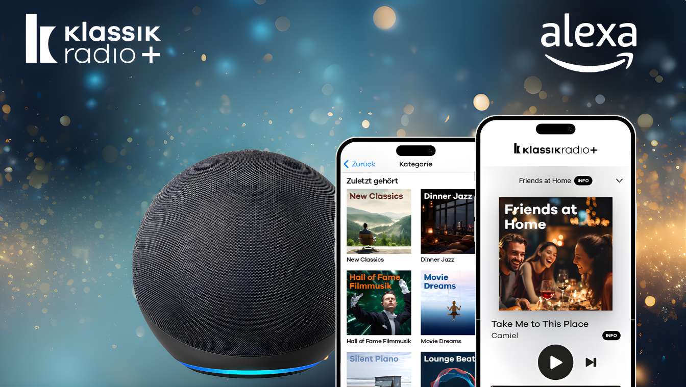 Echo Dot und Devices für die App Klassik Radio Plus