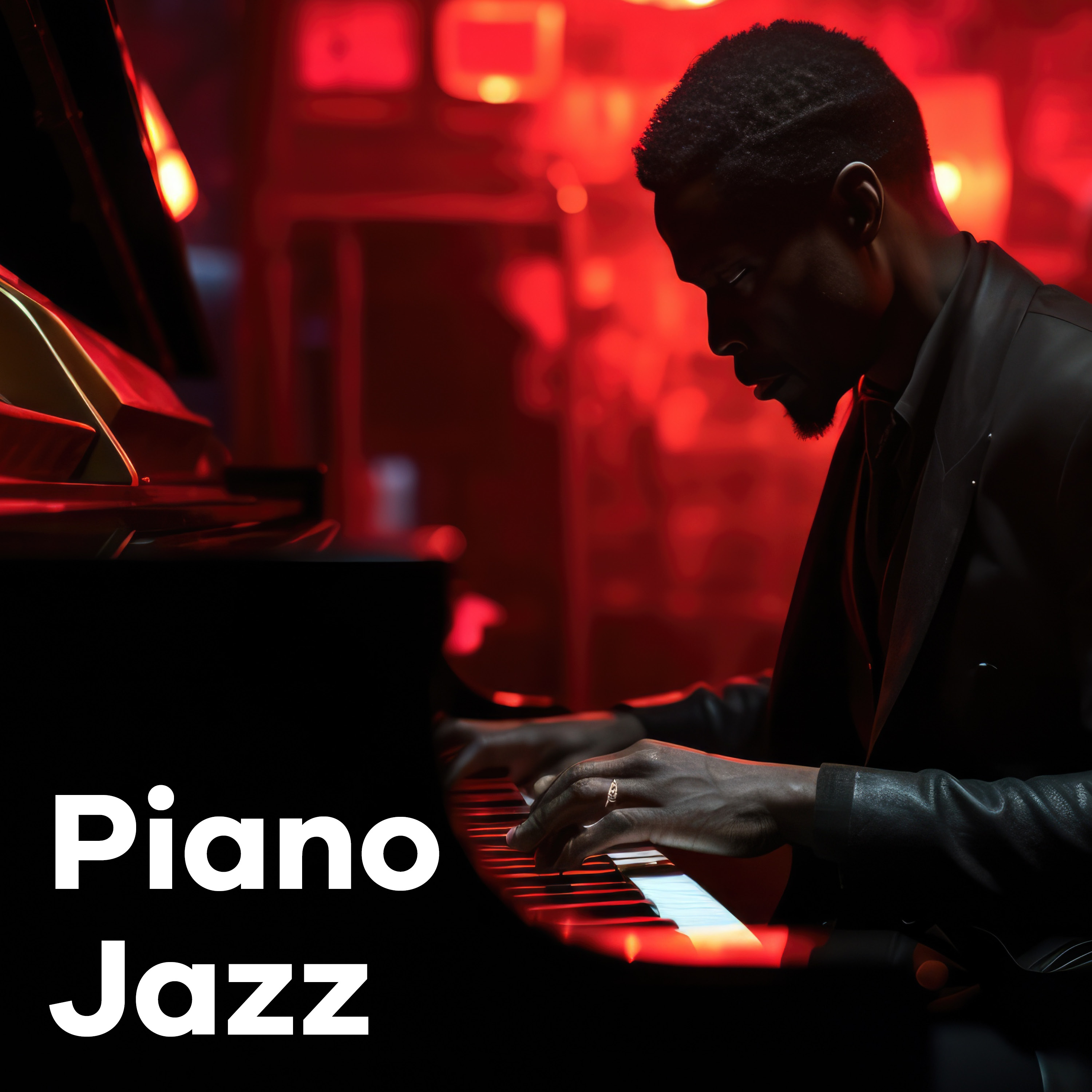 Sender Piano Jazz mit Mann am Piano