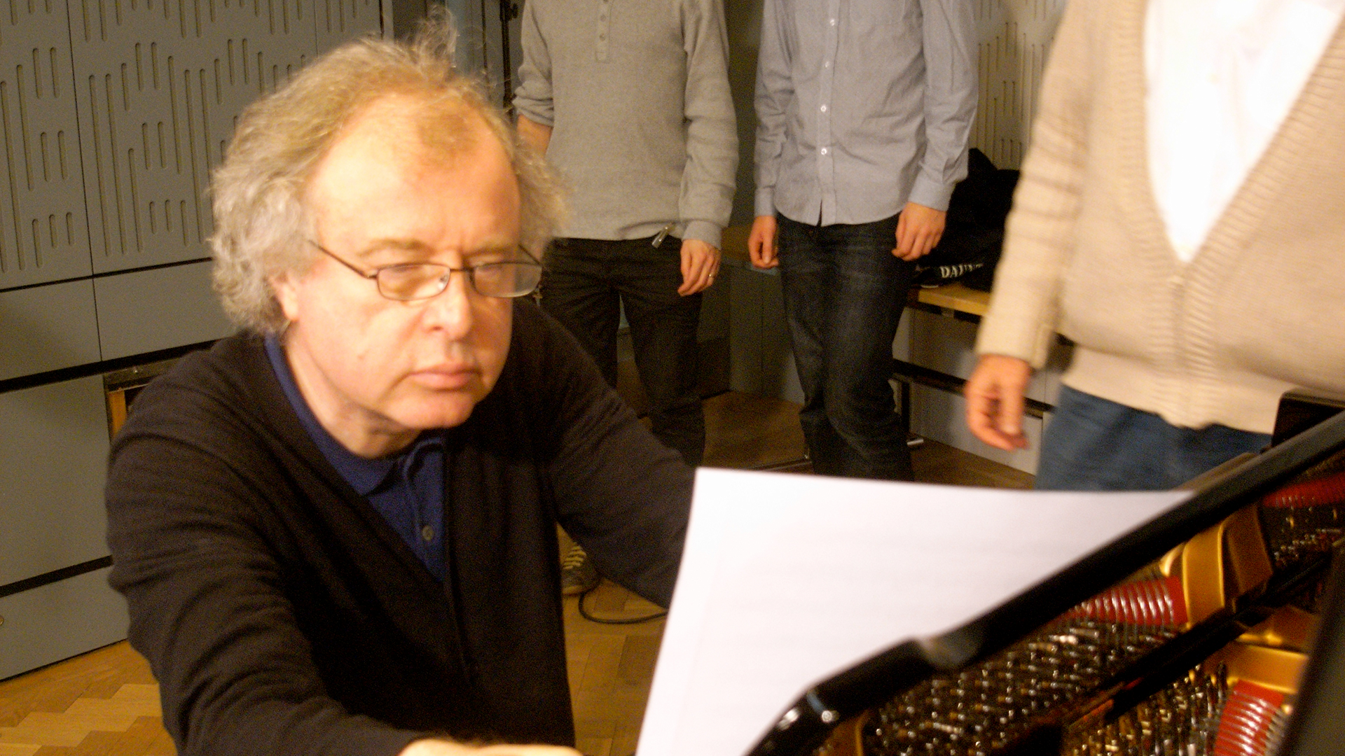 András Schiffer beim BBC Radio