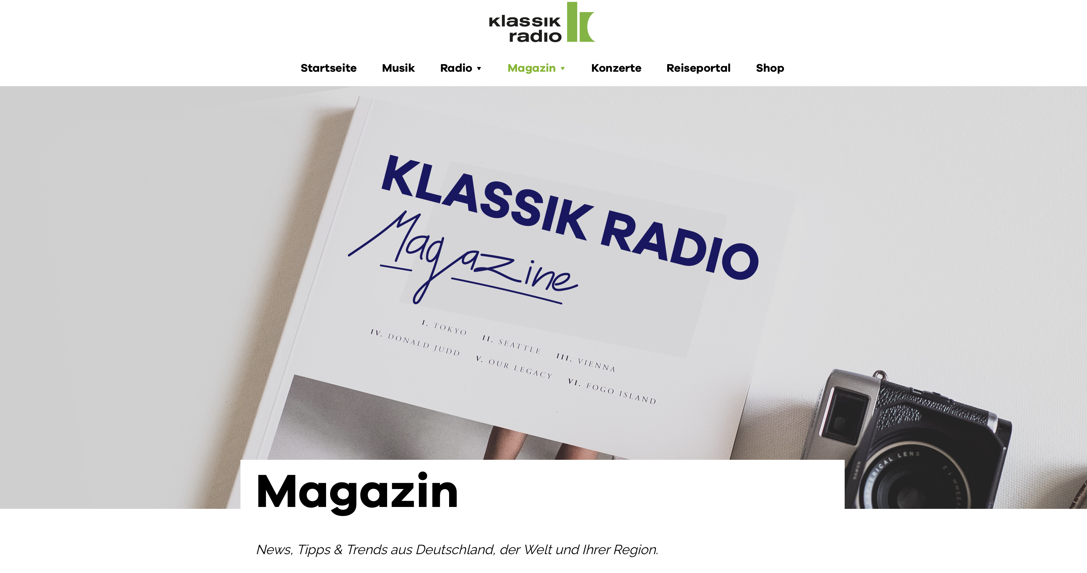 Klassikradio.de Magazin