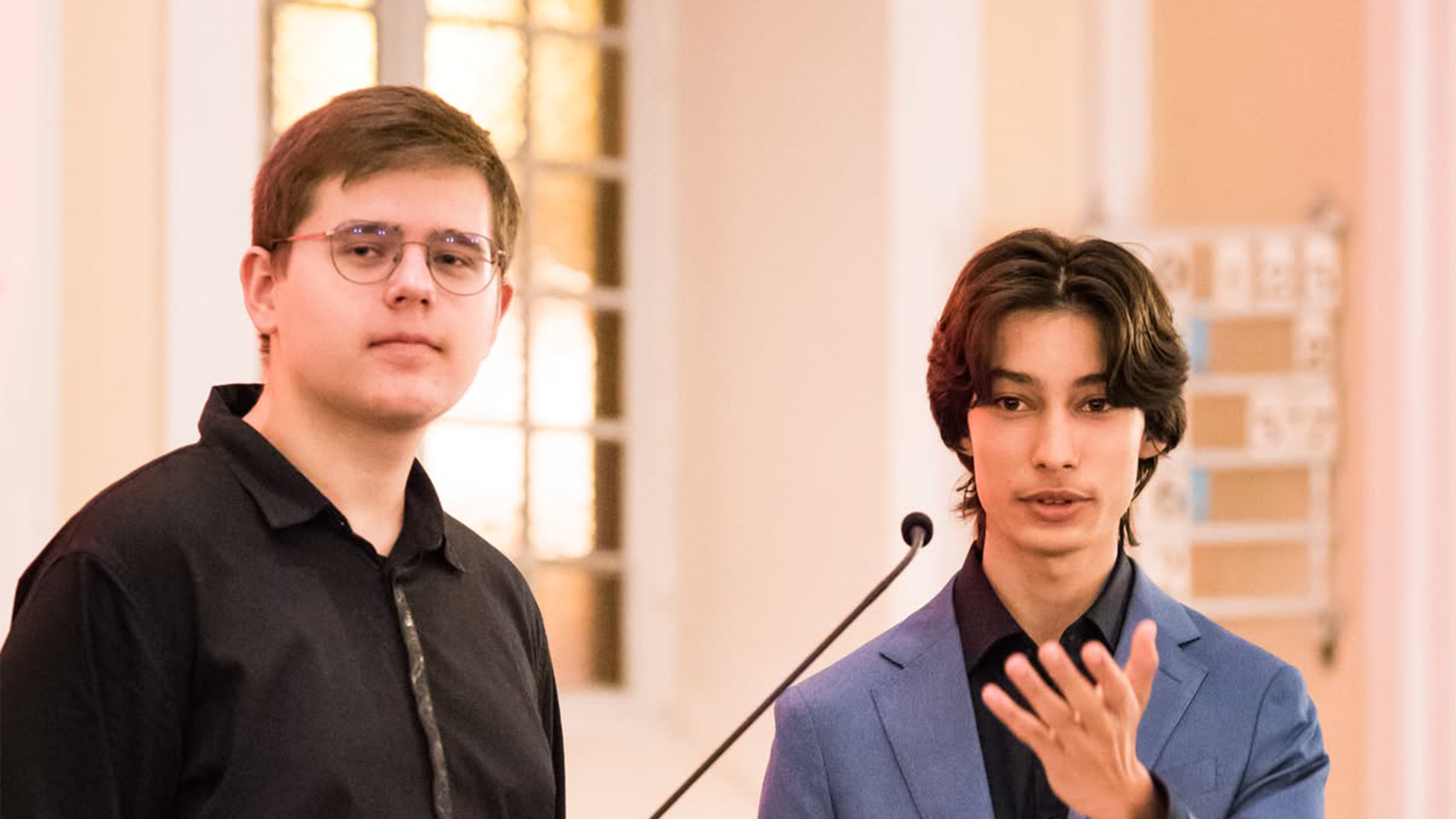 Eren Parmakerli und Paul Gurti