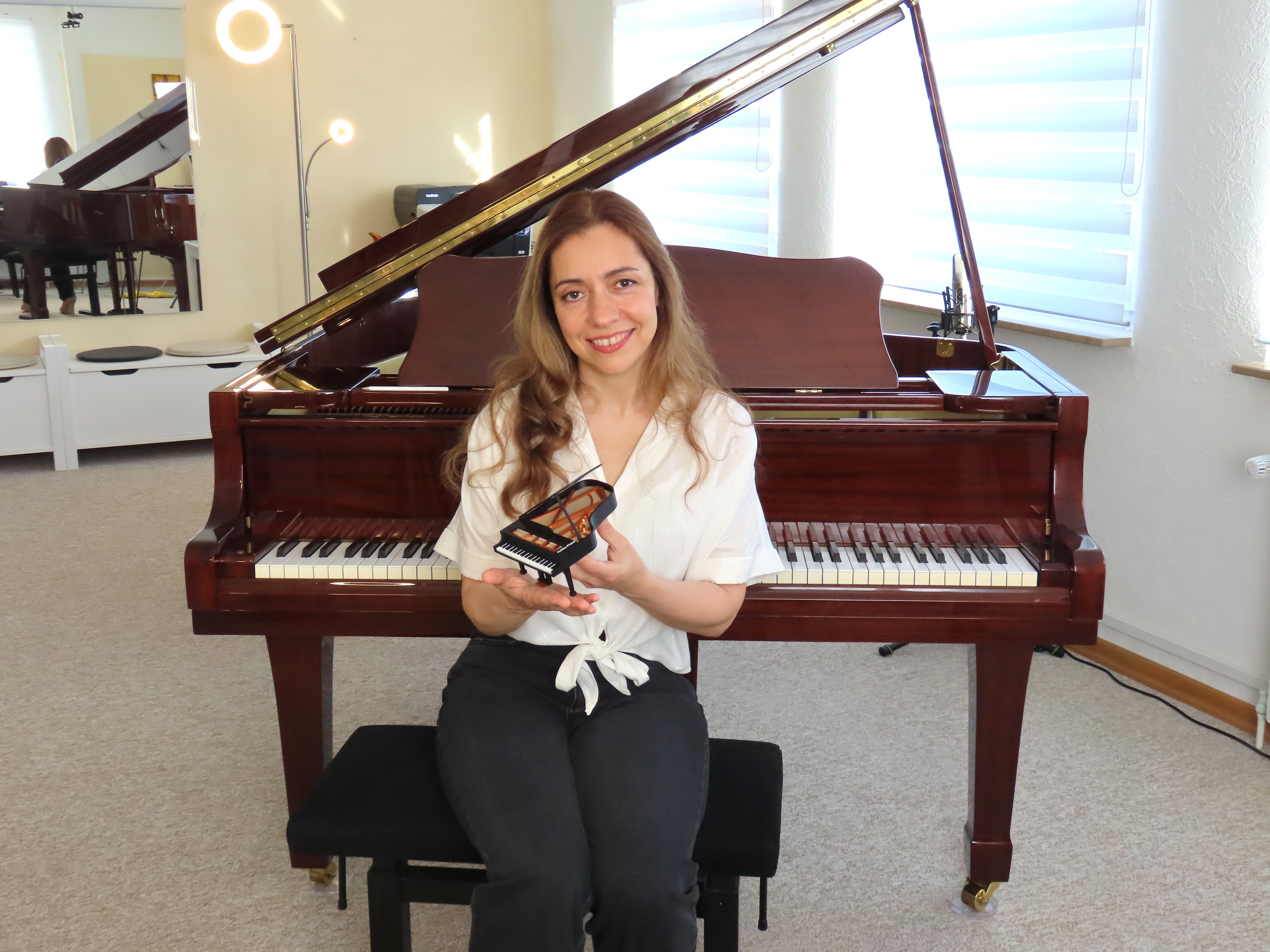 Irina Rolf am Flügel