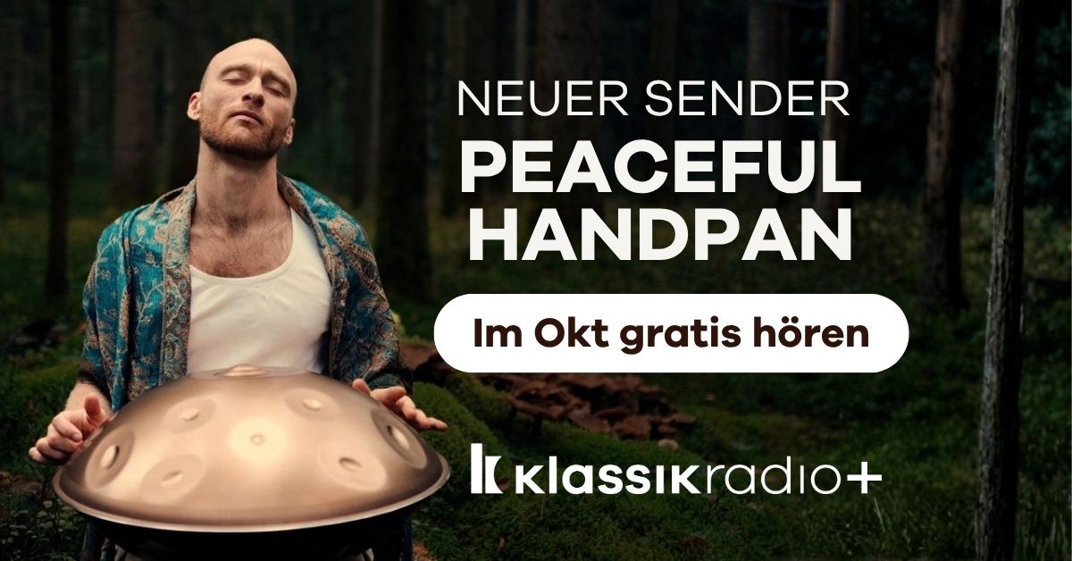 Neuer Sender Peaceful Handpan - im Oktober gratis hören