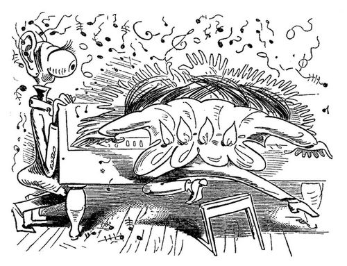 "Finale furioso" aus: Wilhelm Busch: Ein Neujahrskonzert