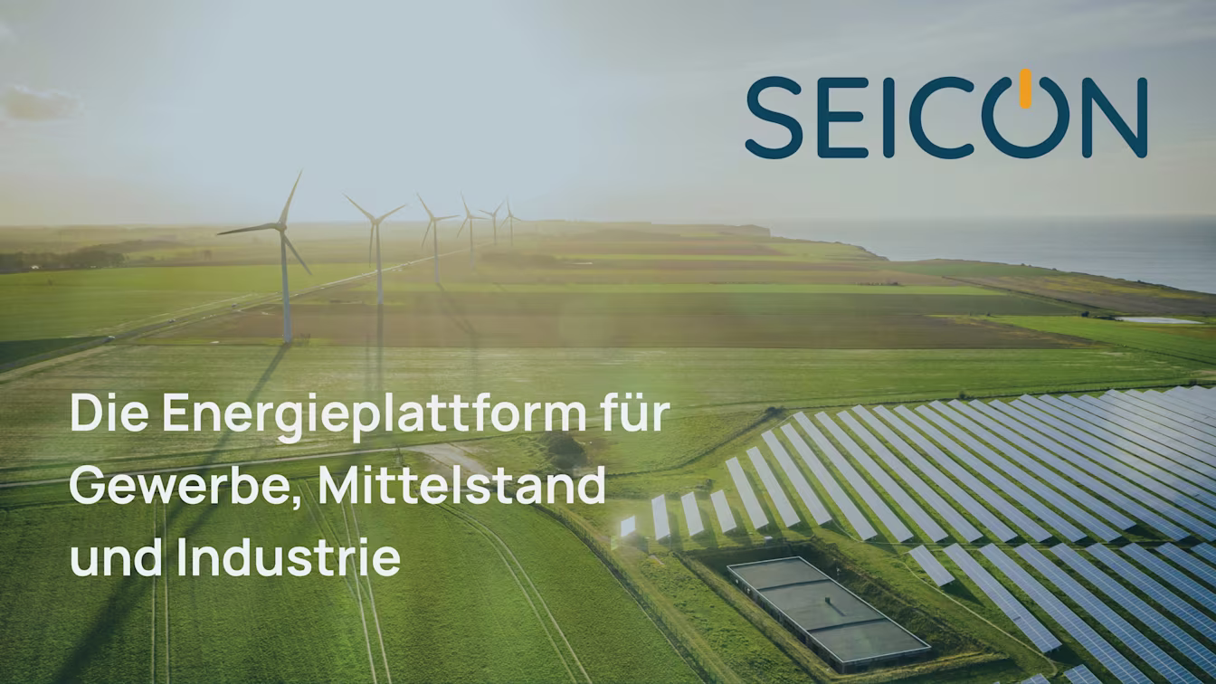 Zukunftsfähige Energiekonzepte für Unternehmen seicon