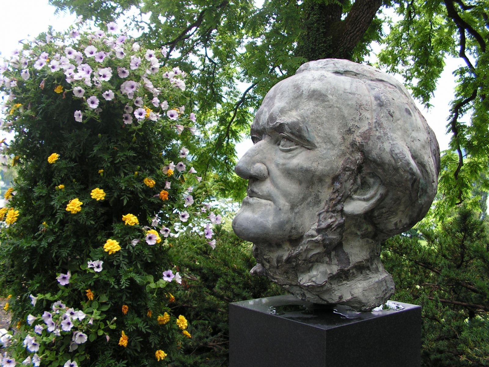 Wagner-Büste in Tribschen 