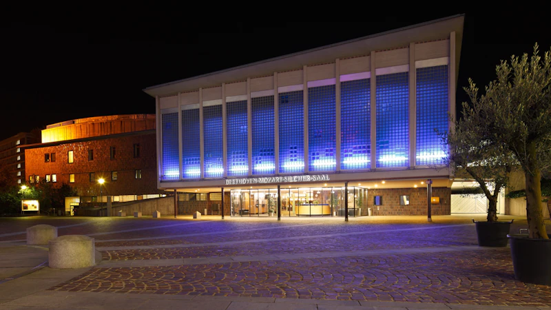 Außenaufnahme: Liederhalle Stuttgart