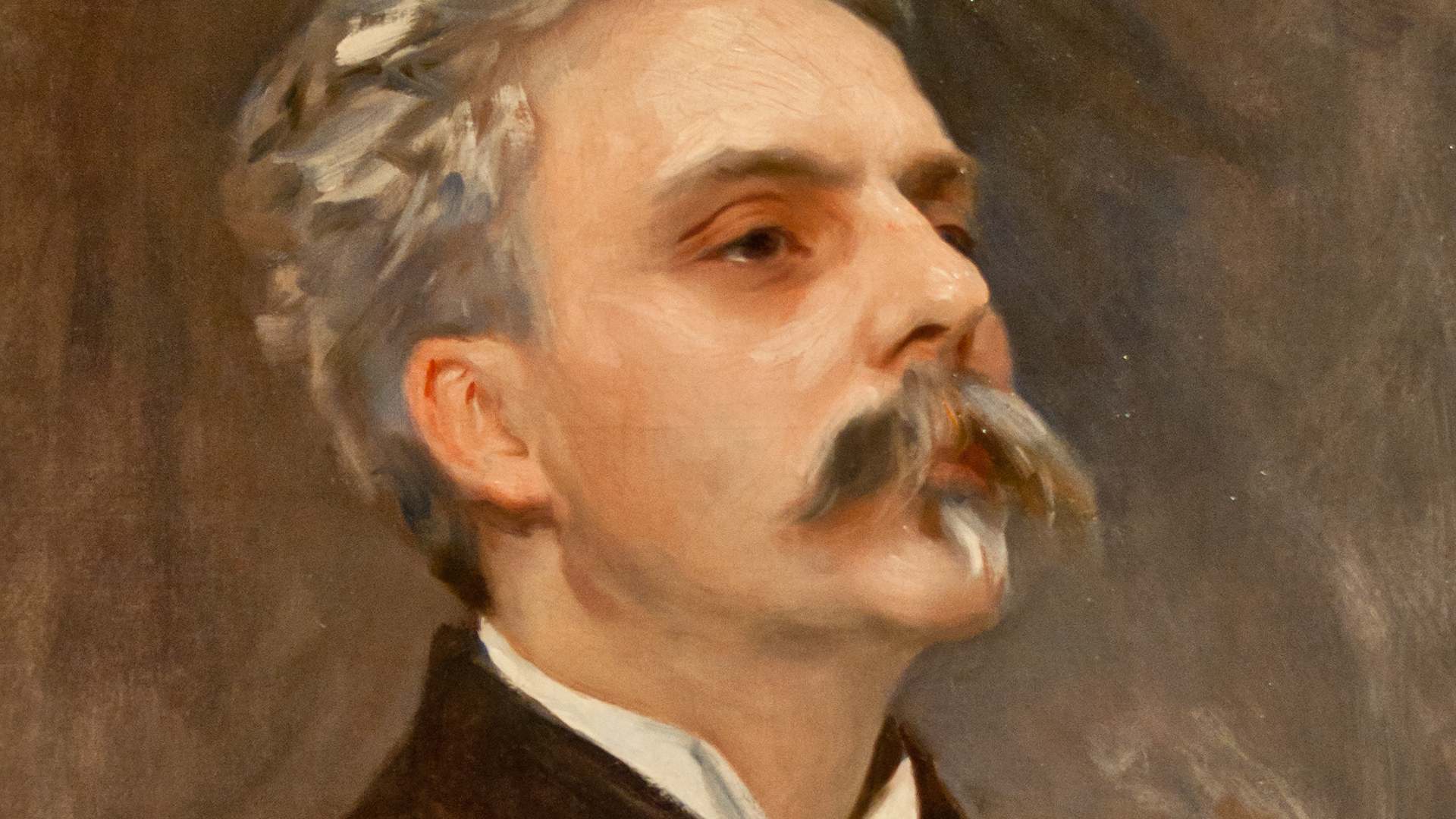Portrait von Gabriel Fauré gemalt von John Singer Sargent 1889