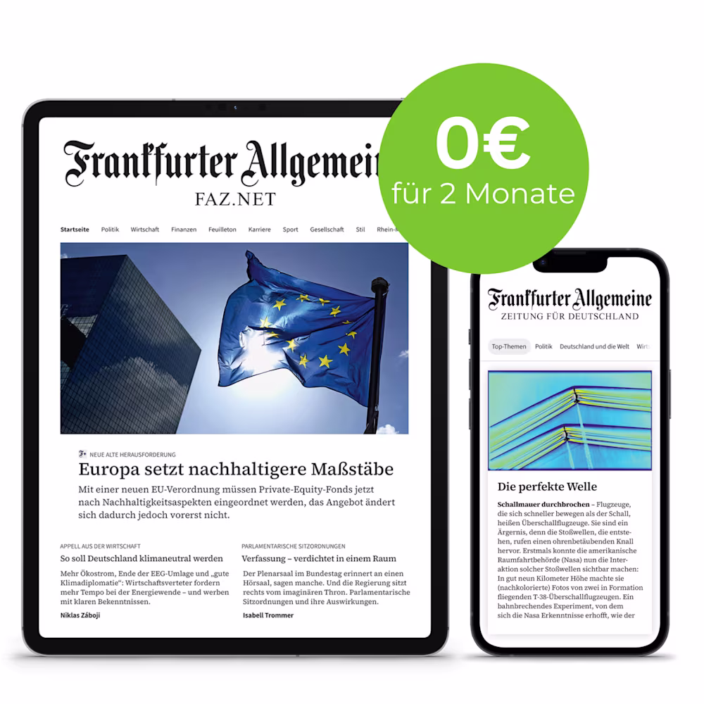 FAZ+ für 2 Monate gratis