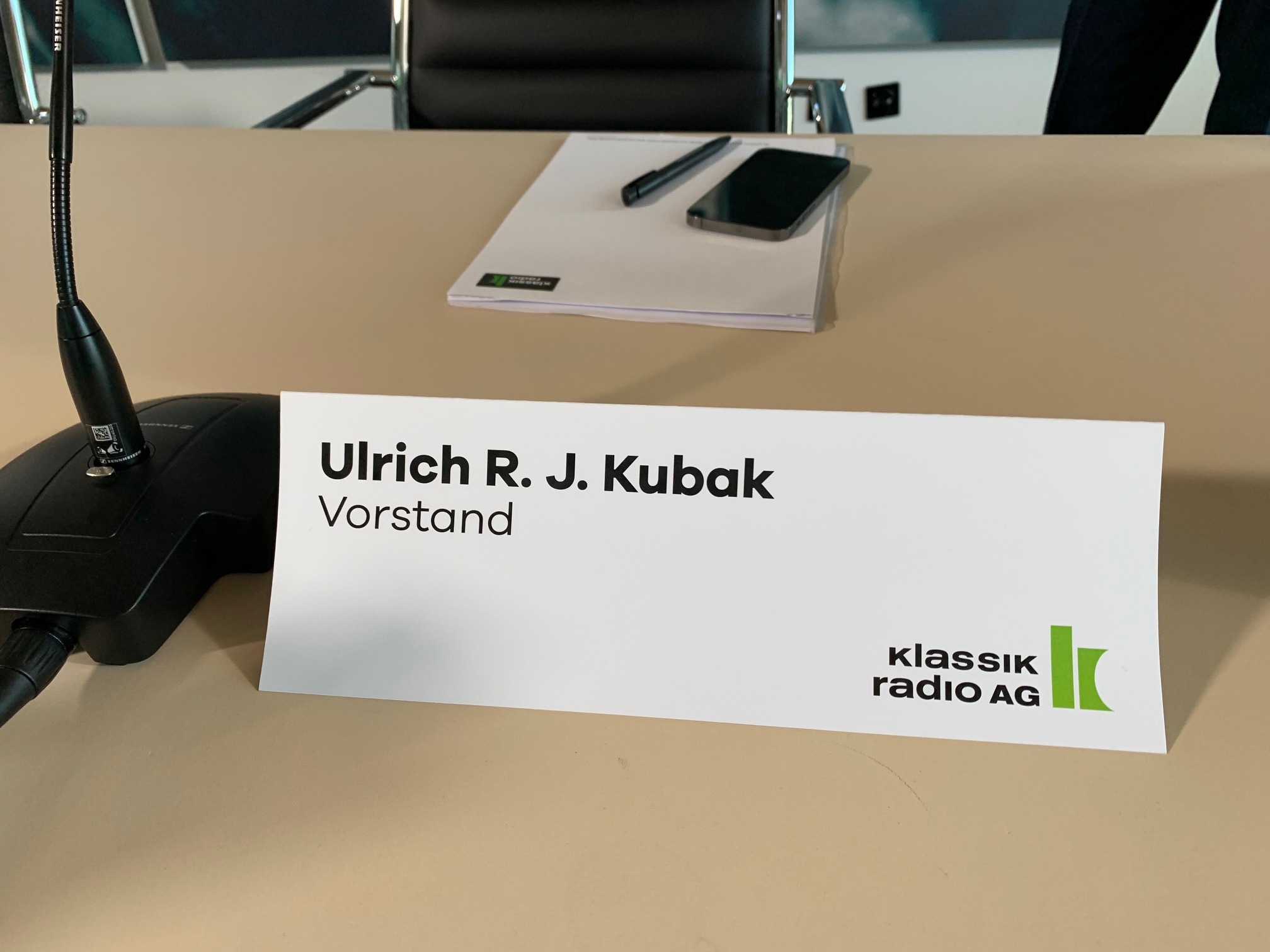 Hauptversammlung Klassik Radio AG - Behind The Scenes 4