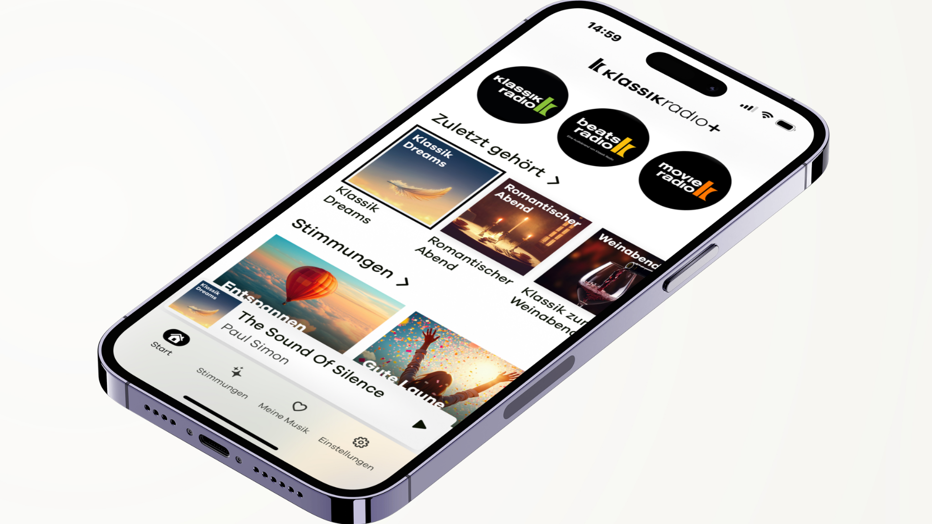 Klassik Radio mit Sendern für jede Stimmung und Anlass
