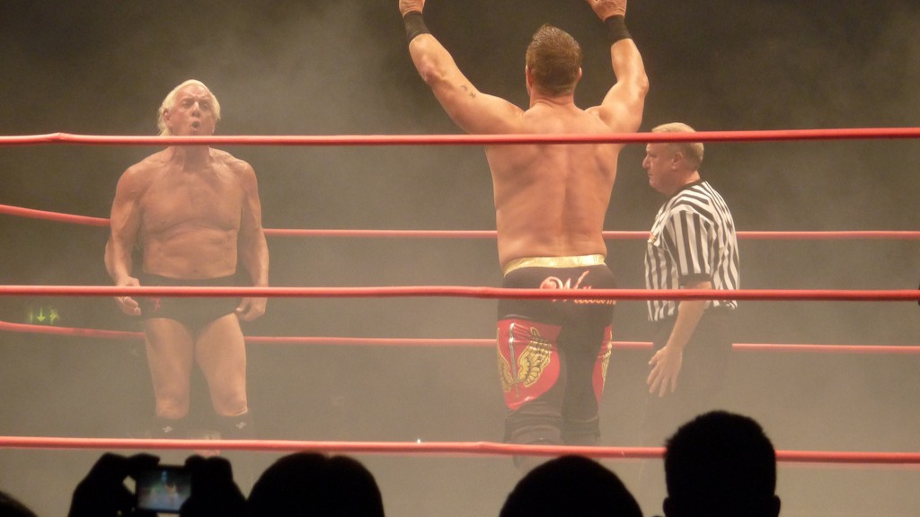 Ric Flair im Ring