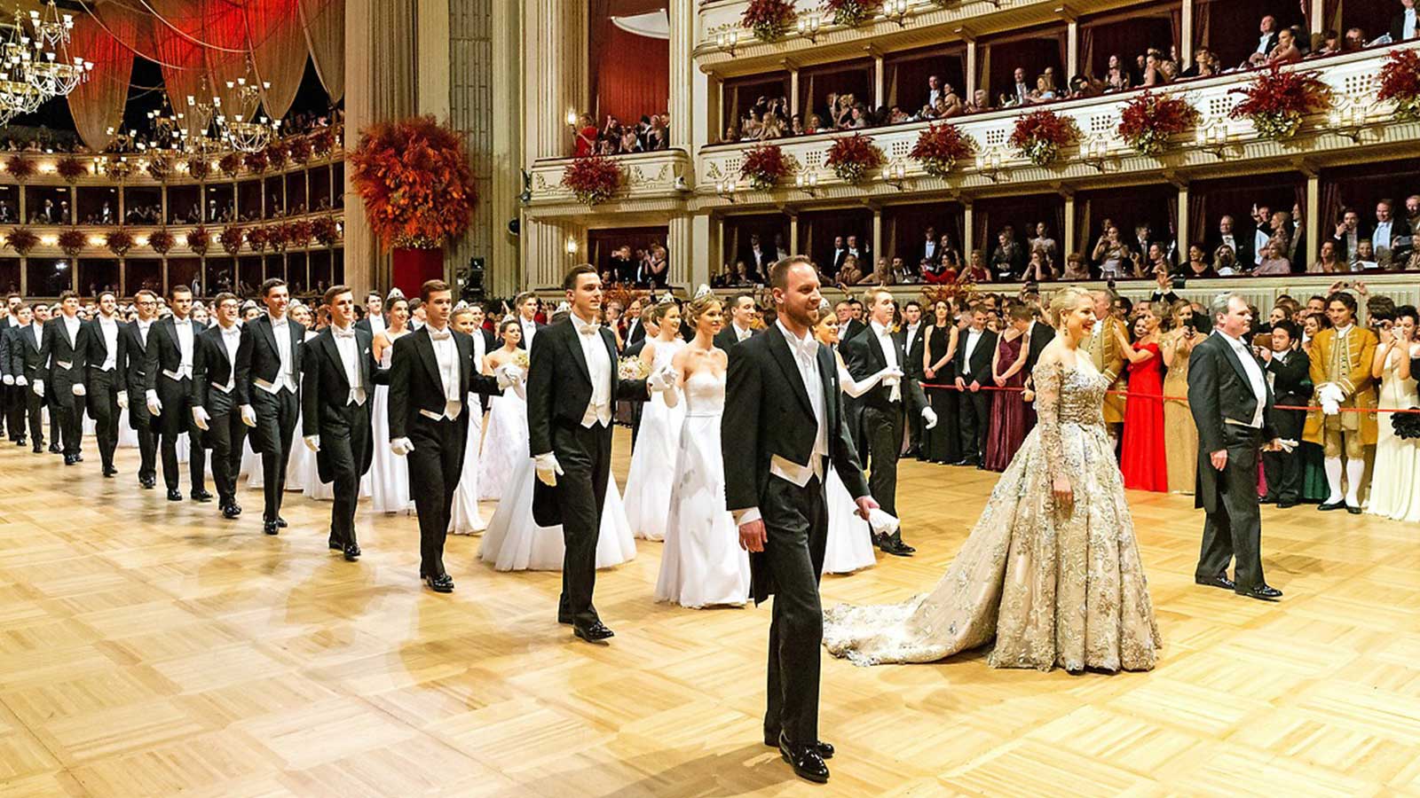 Der Eröffnungstanz des Wiener Opernballs 2024 