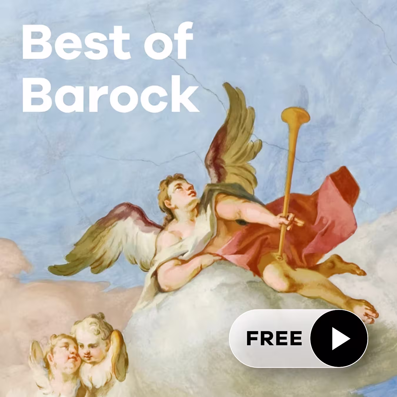 Sender Best of Barock mit Engel auf Wolken