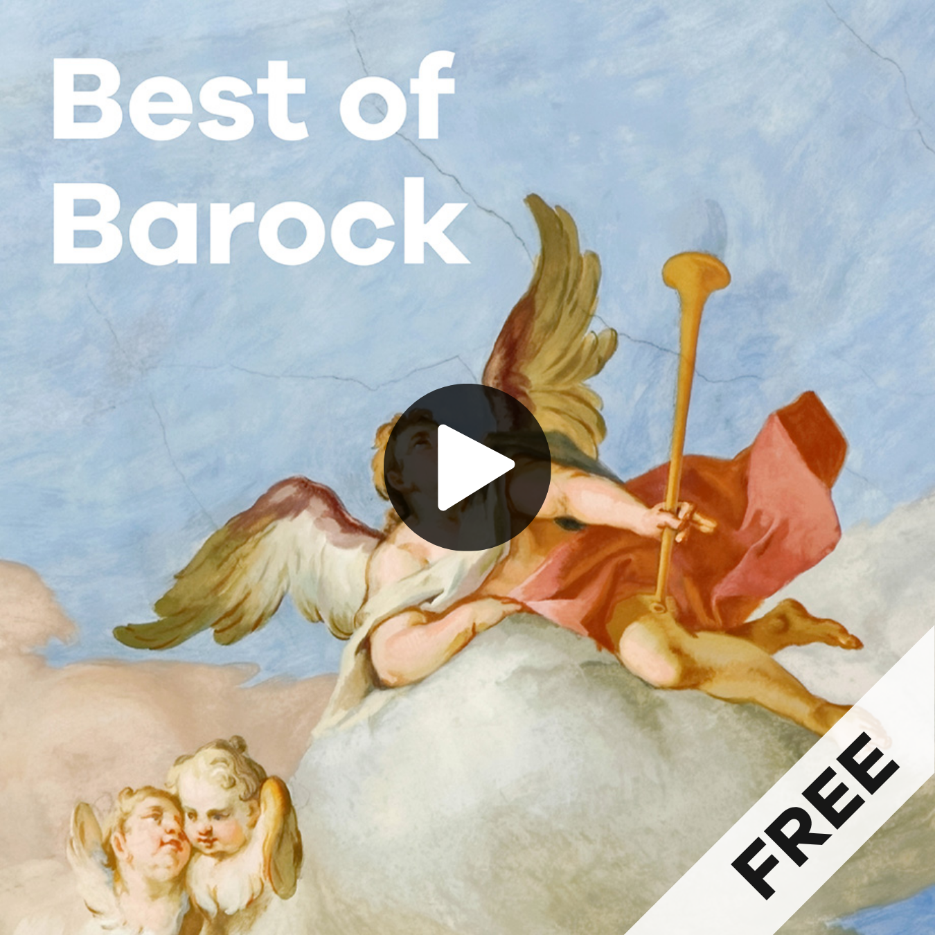 Sender Best of Barock mit Engel auf Wolken
