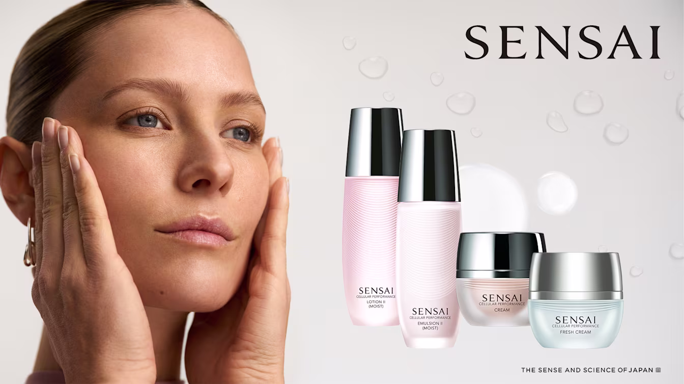 Maximale Feuchtigkeit, maximale Pflege SENSAI