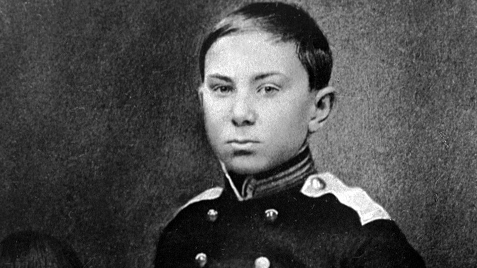 Seekadett Rimskij Korsakow mit 12 Jahren