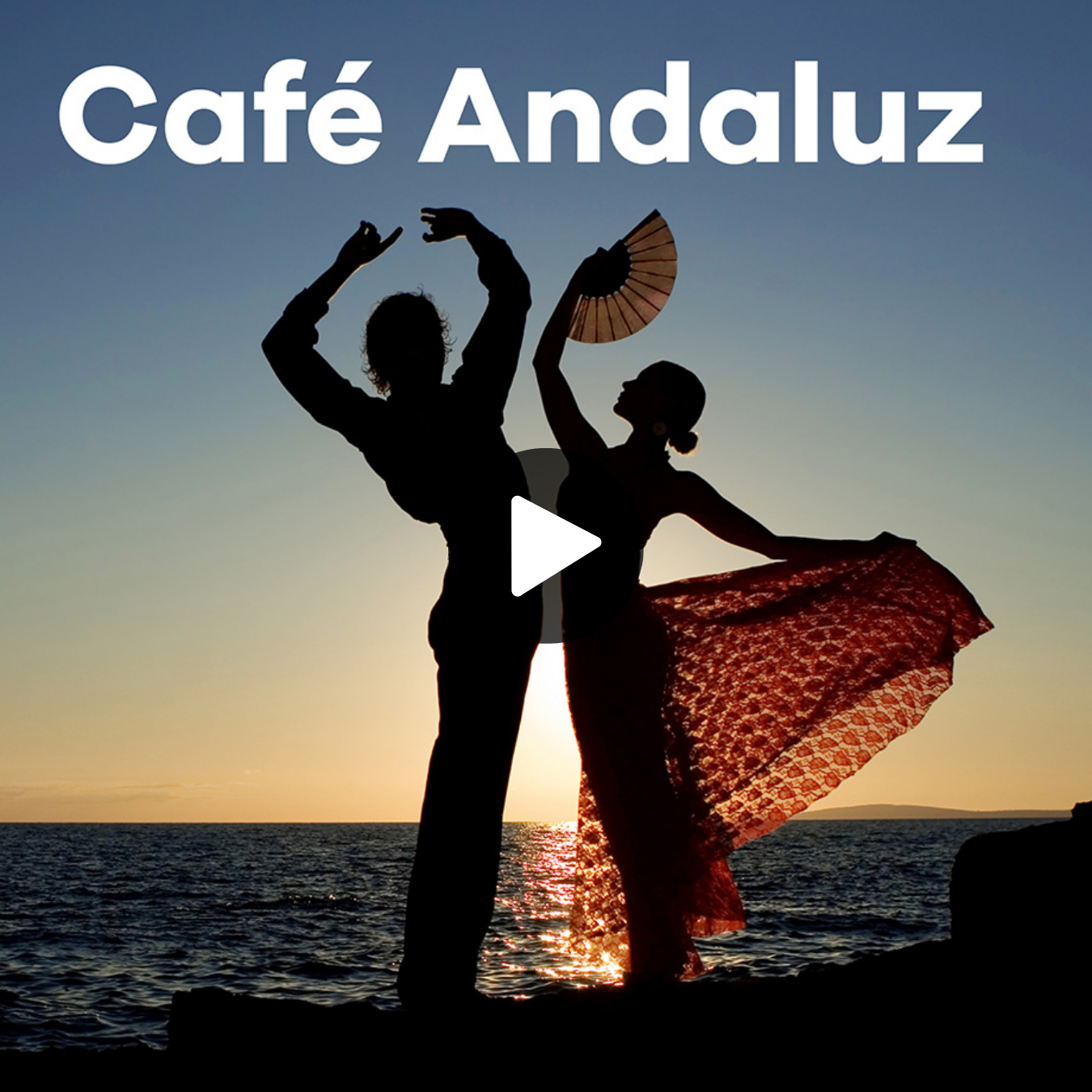 Sender Café Andaluz mit einem Paar in Flamenco-Outfit