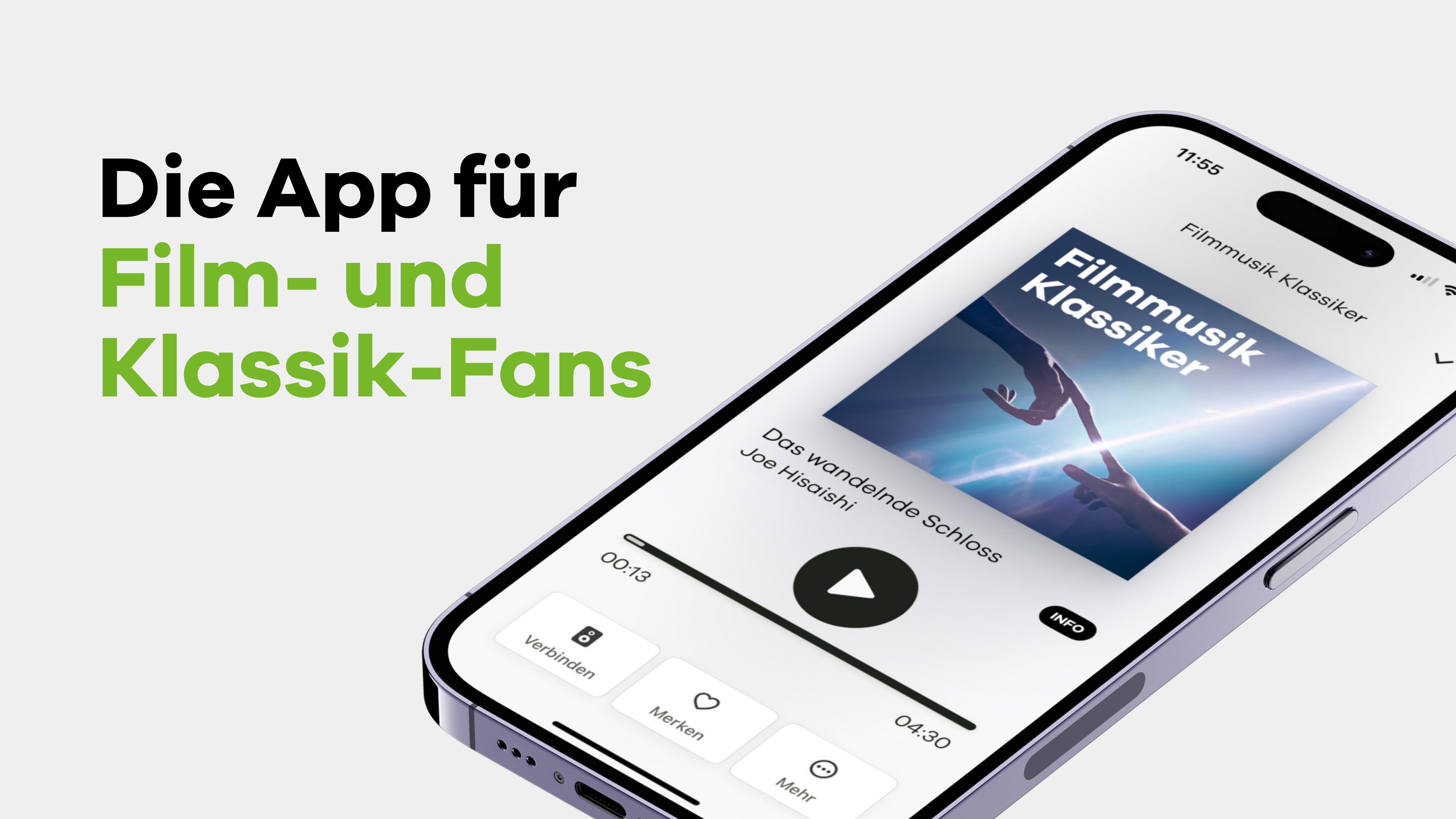 Die App für Film- und Klassik-Fans
