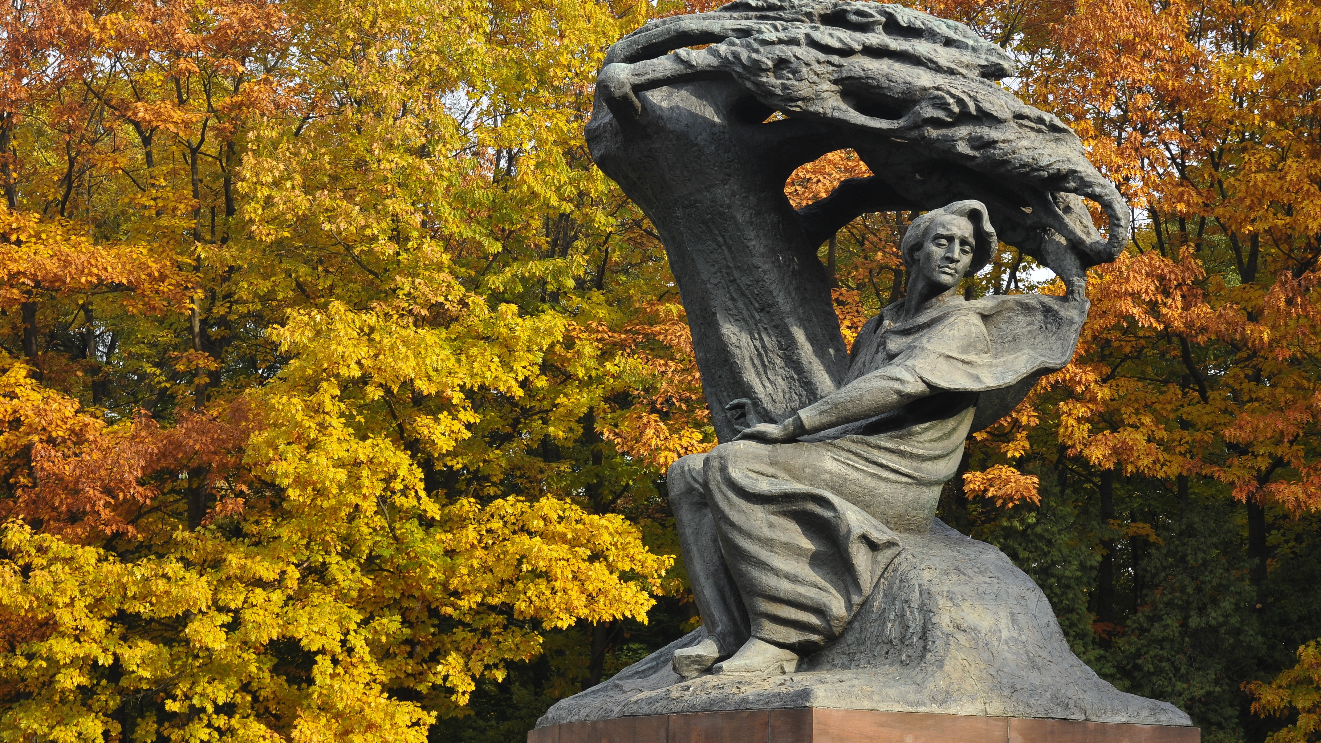 Chopin-Monument in Warschau