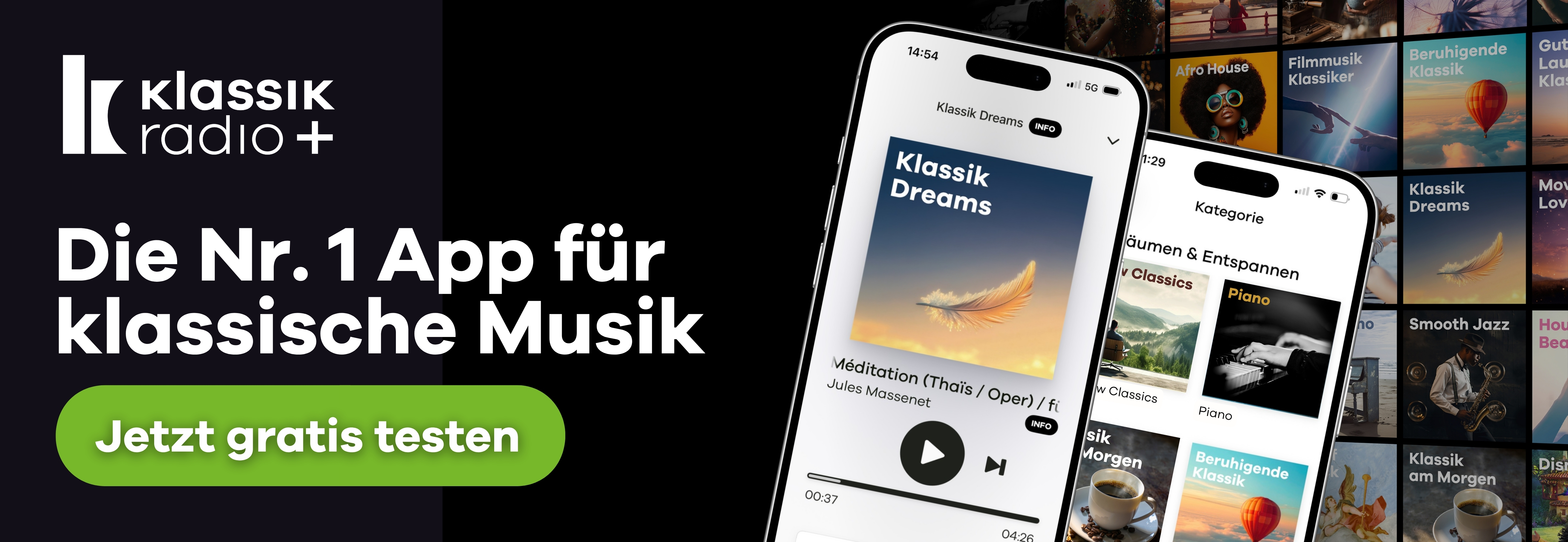 Die Nr. 1 App für klassische Musik, Jetzt gratis testen