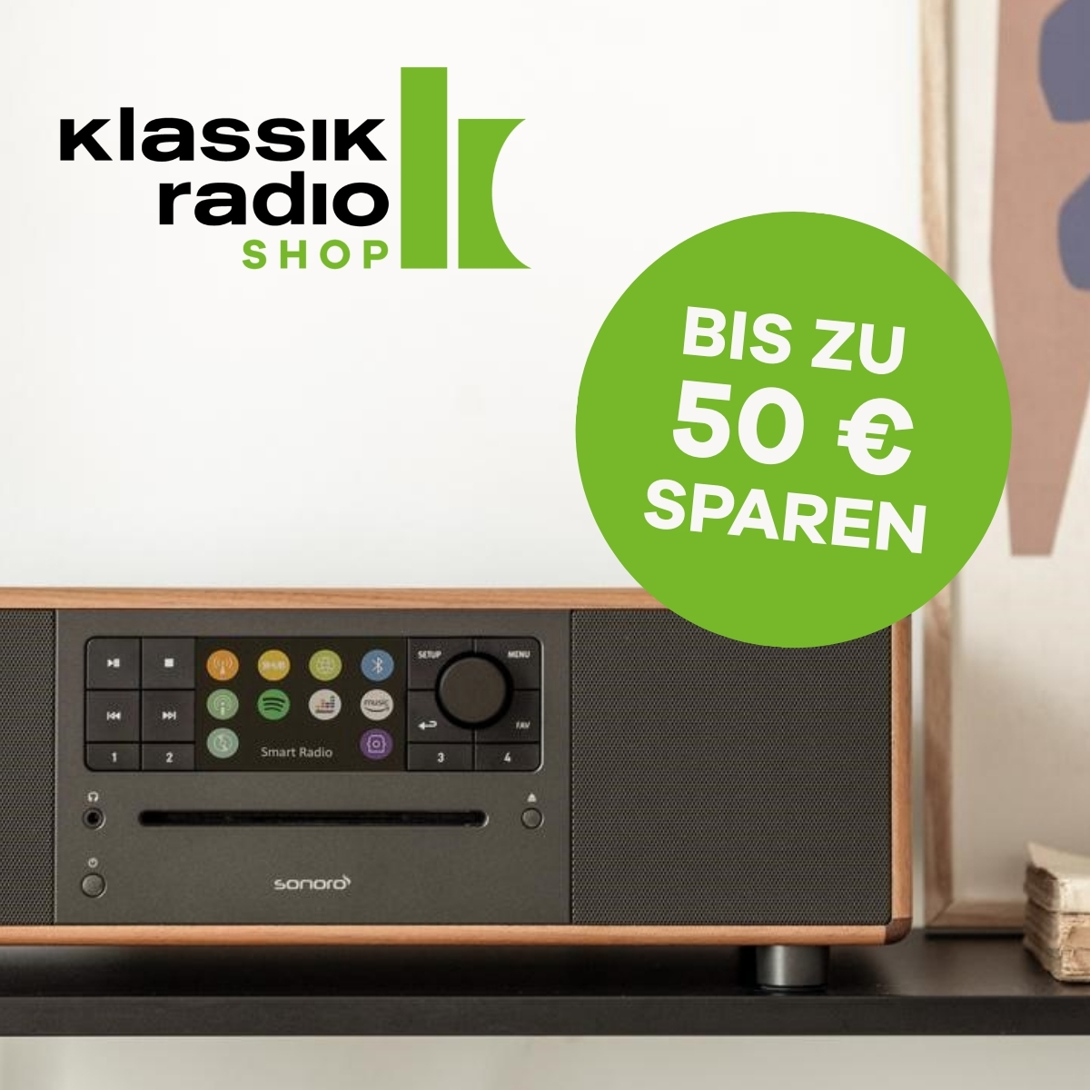 Klassik Radio Shop - bis zu 50 Euro sparen
