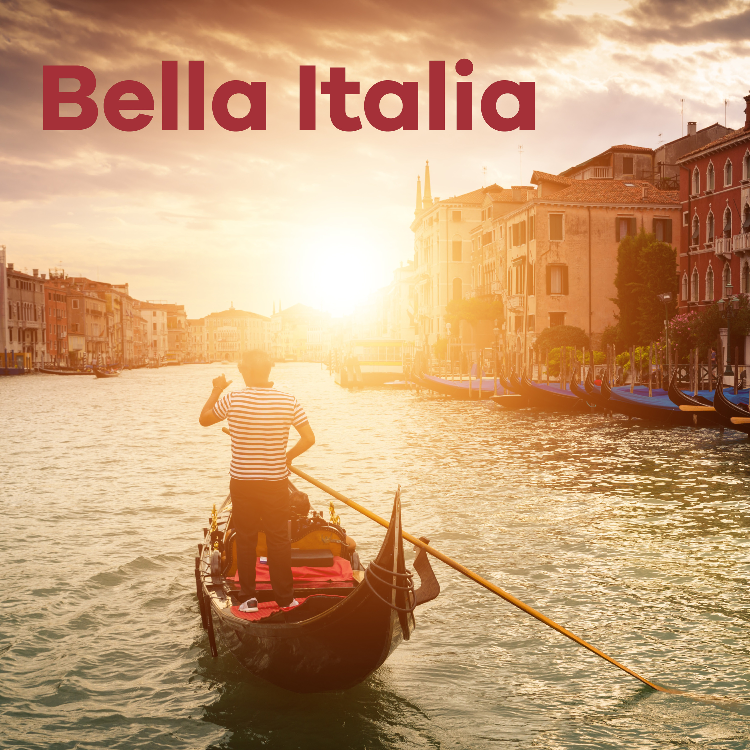 Sender Bella Italia mit Gondel vor Venedig