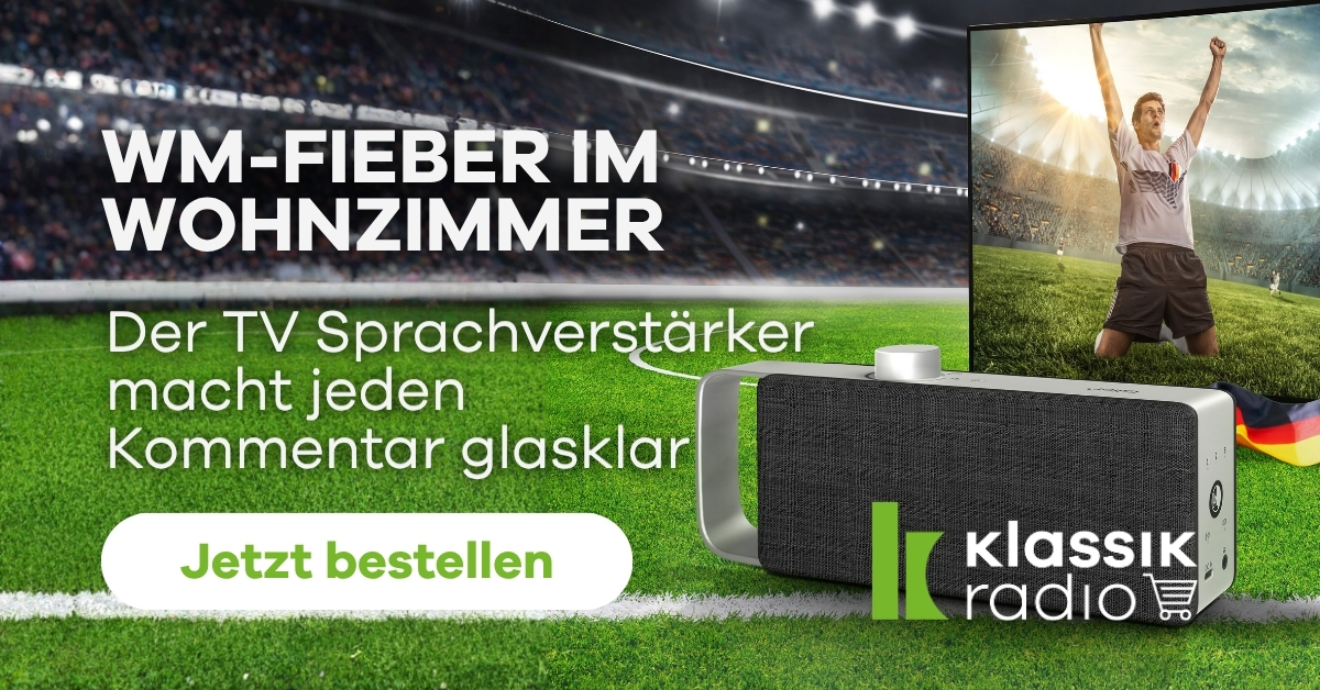 WM Fieber im Wohnzimmer - mit Sprachverstärker OSKAR den Kommentar klar hören