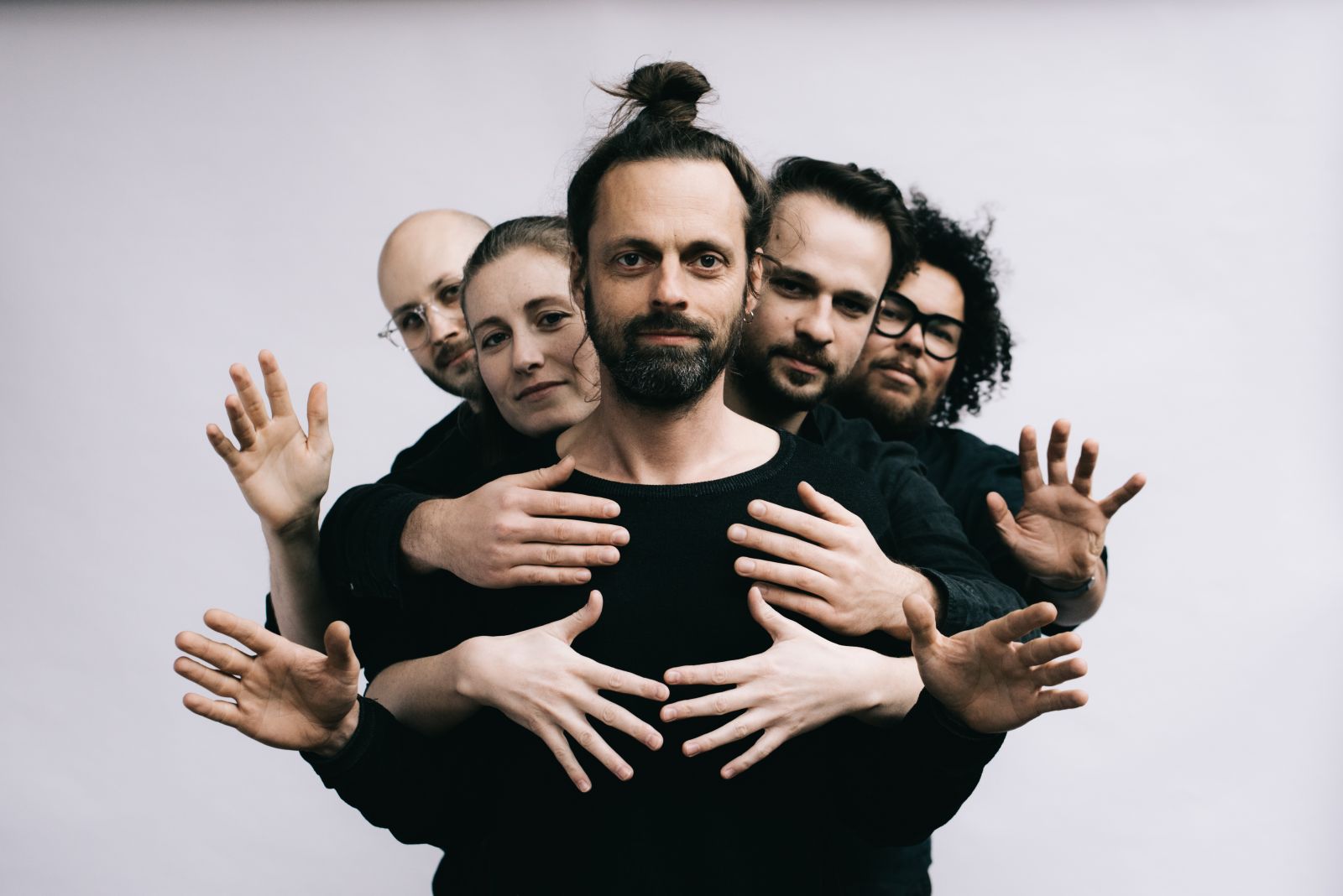 Das Orchester im Treppenhaus