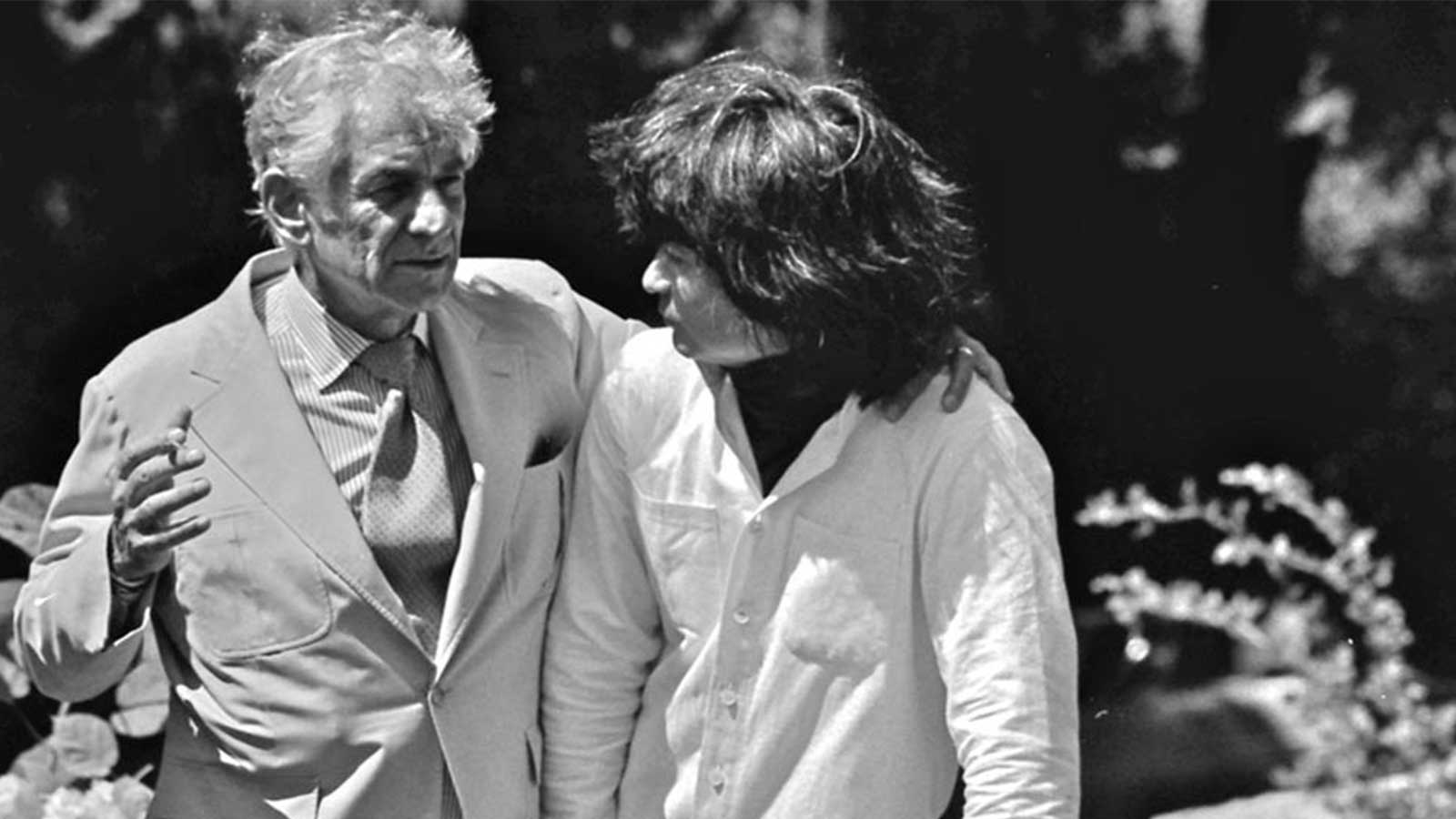Leonard Bernstein und Seiji Ozawa (Foto: Wolfgang Rückner)