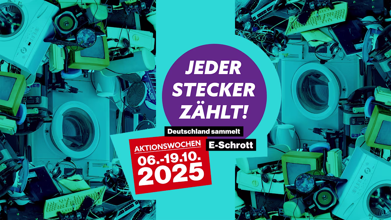 Machen Sie mit bei den Aktionswochen! Entsorgen Sie Ihren E-Schrott jetzt! E-Schrott