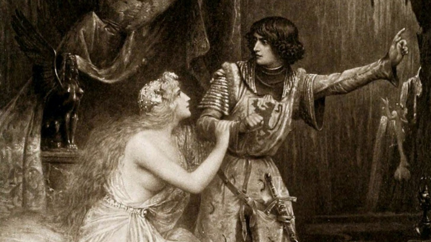 Tannhäuser auf dem Venusberg von Jacques Clément Wagrez