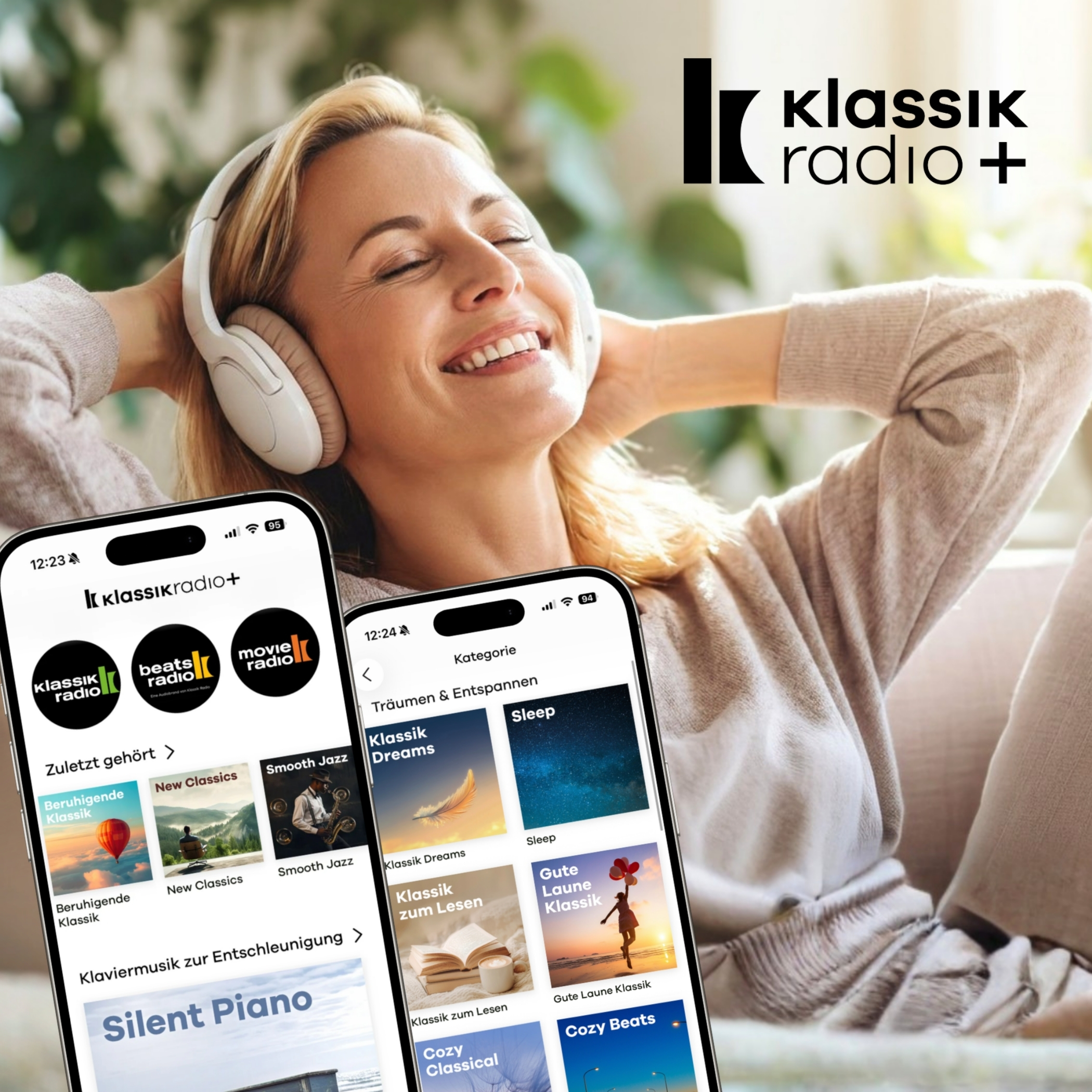 Klassik Radio Plus - Die Musik-App zum Entspannen und Genießen