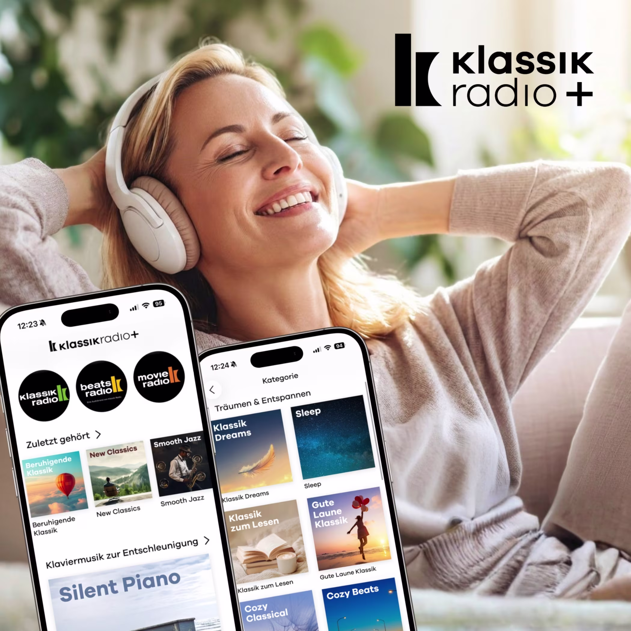 Klassik Radio Plus - Die Musik-App zum Entspannen und Genießen