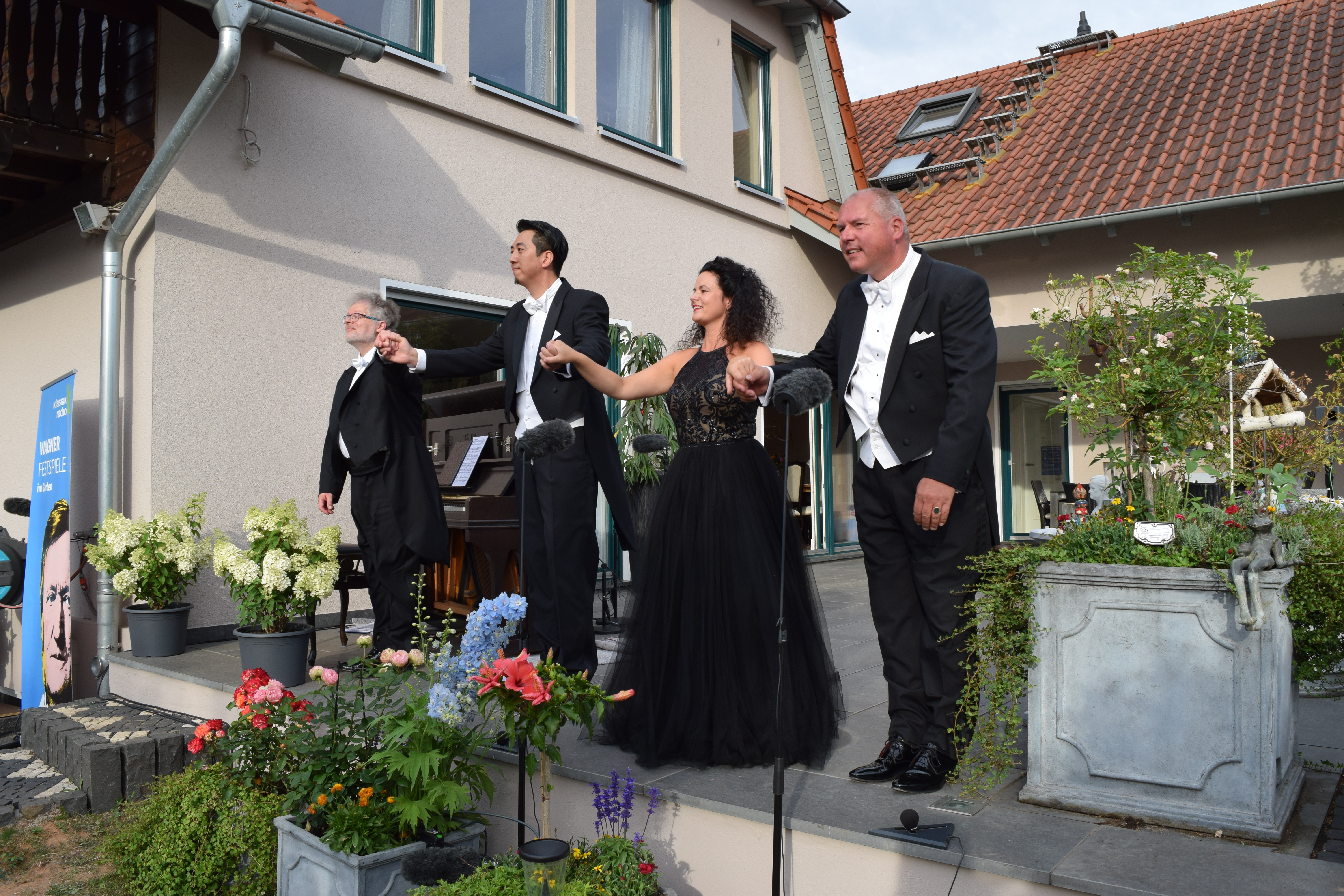 Wagner Festspiele im Garten