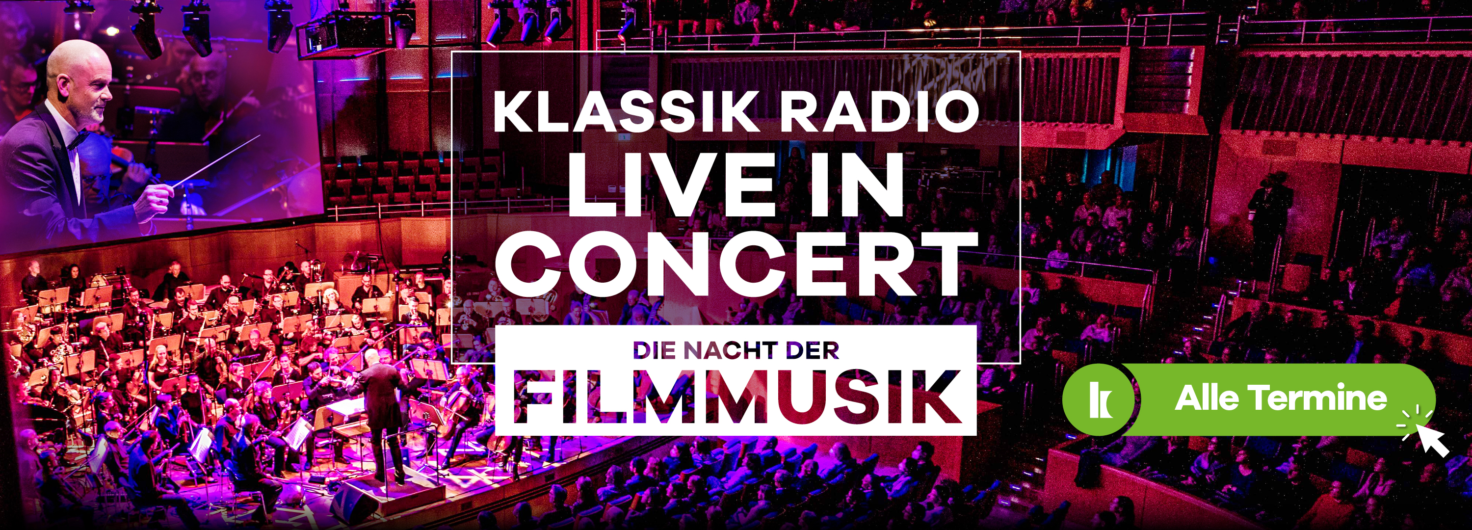 Klassik Radio Live in Concert - Die Nacht der Filmmusik